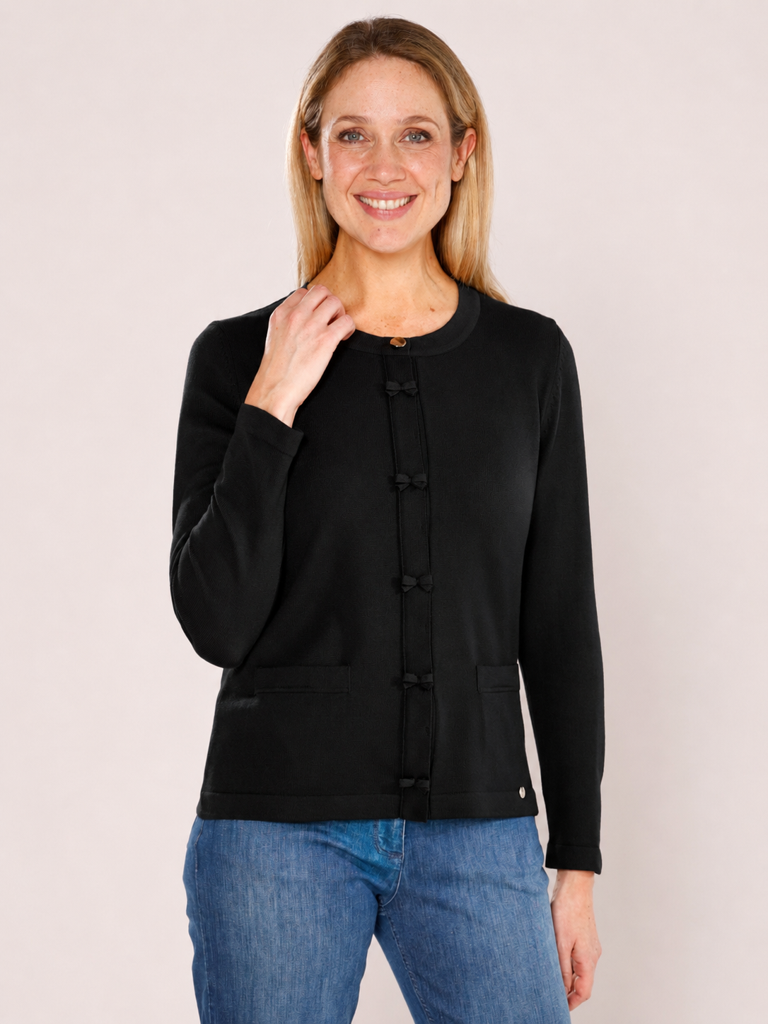 Giletpull Noir Gollehaug ( 12028/999 )
