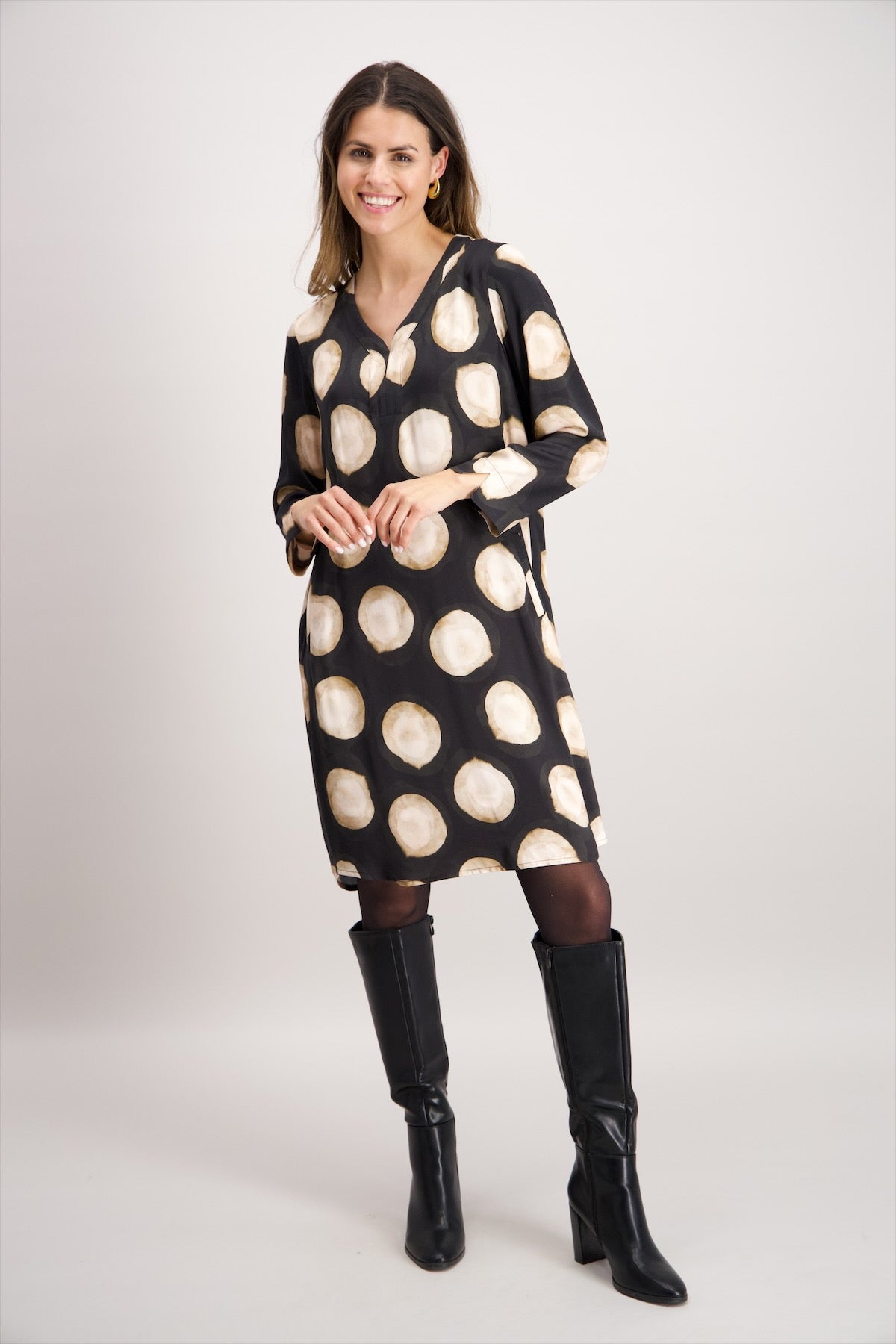 Kleedje Zwart Signe Nature 890218/8