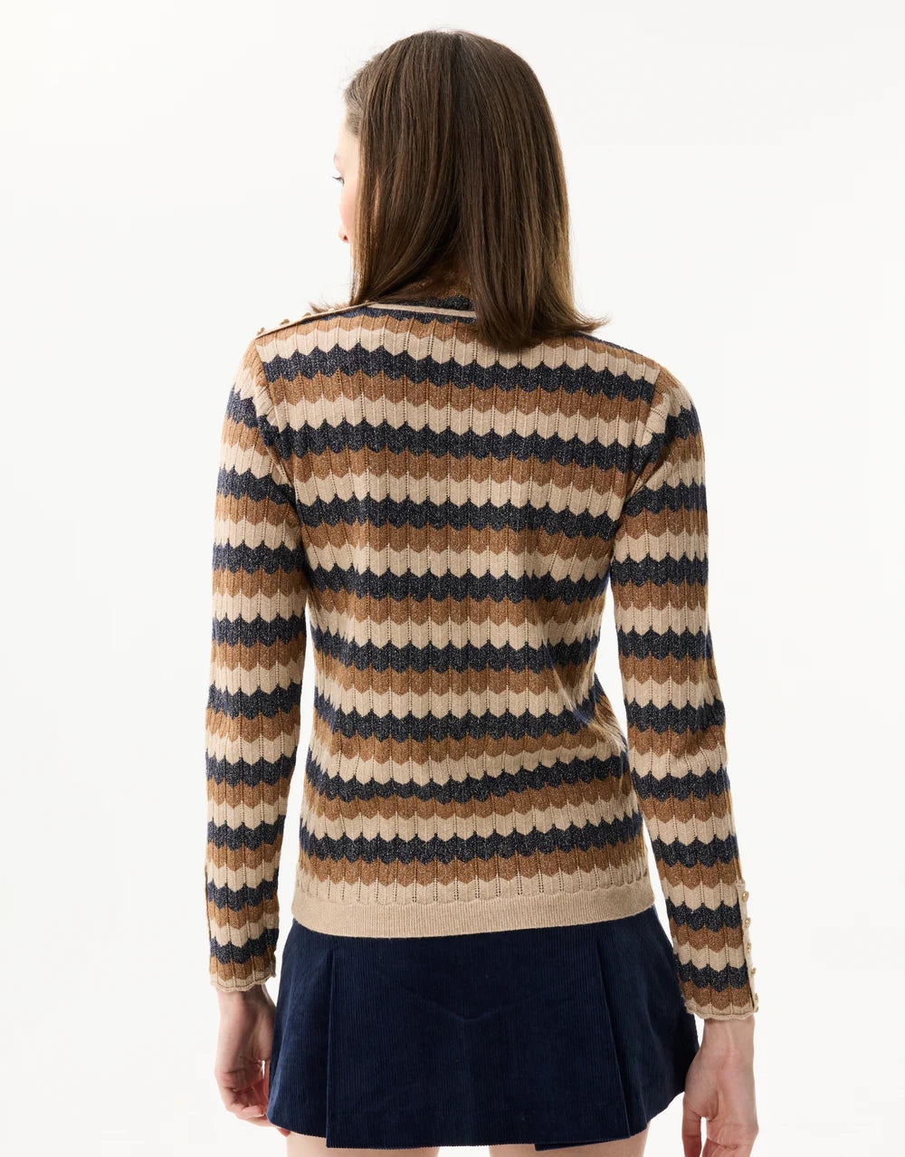 Pull Marine Leo & Ugo ( Aw125/Navy/Beige )