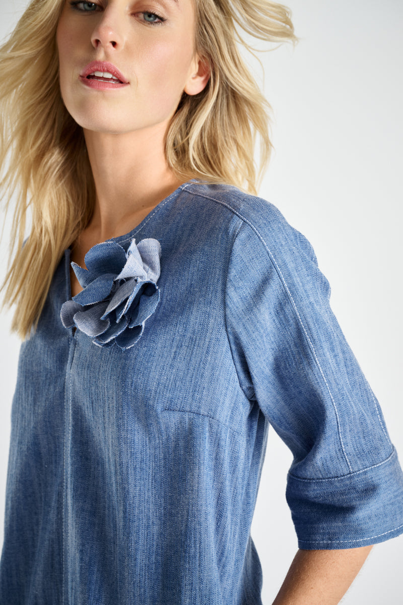 Kleedje Blauw Marie Mero ( Dr34/179 )