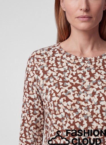 T-Shirt Cognac Rabe ( 121355/7685 )