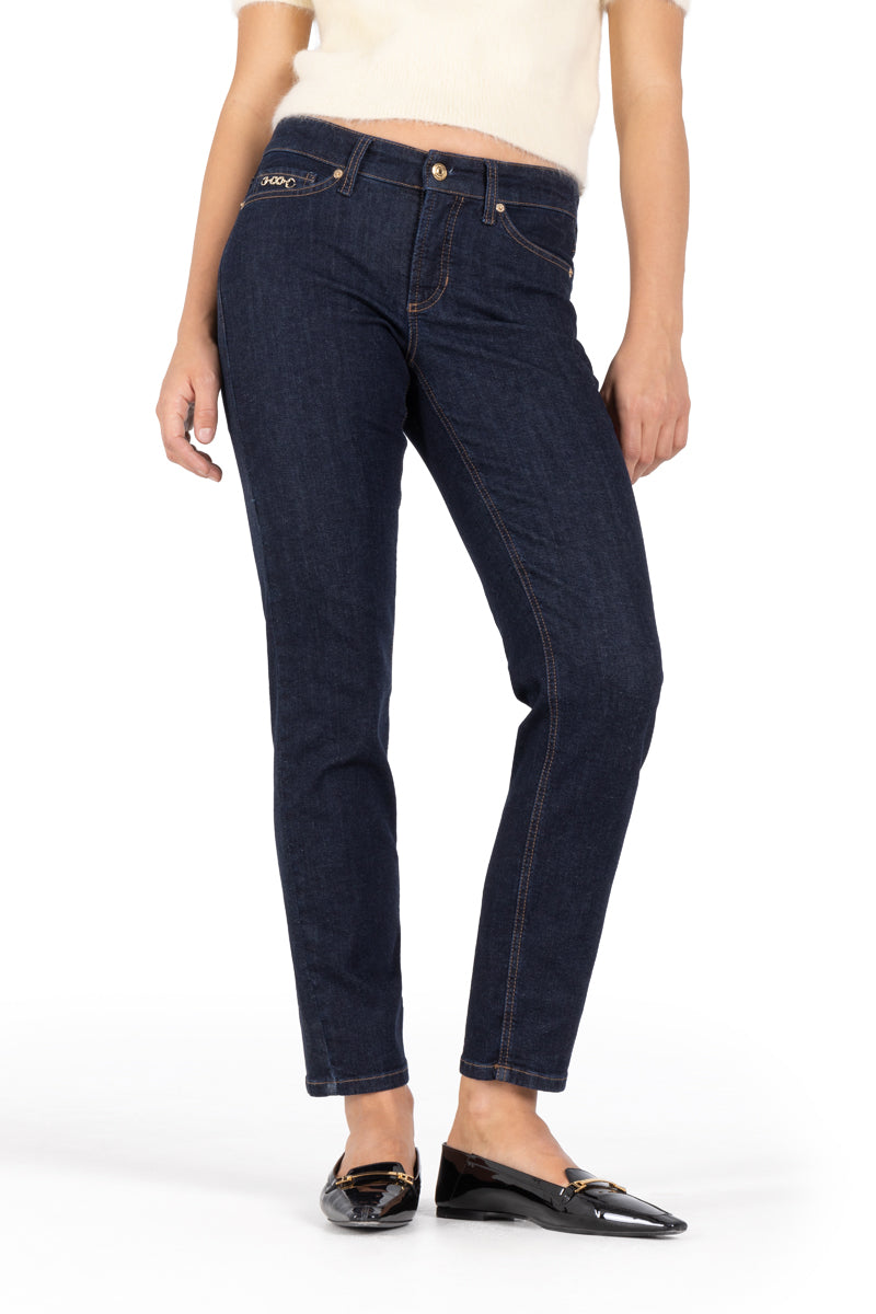 Pantalon Cambio Bleu Foncé (Piper Cropped 9157/5)