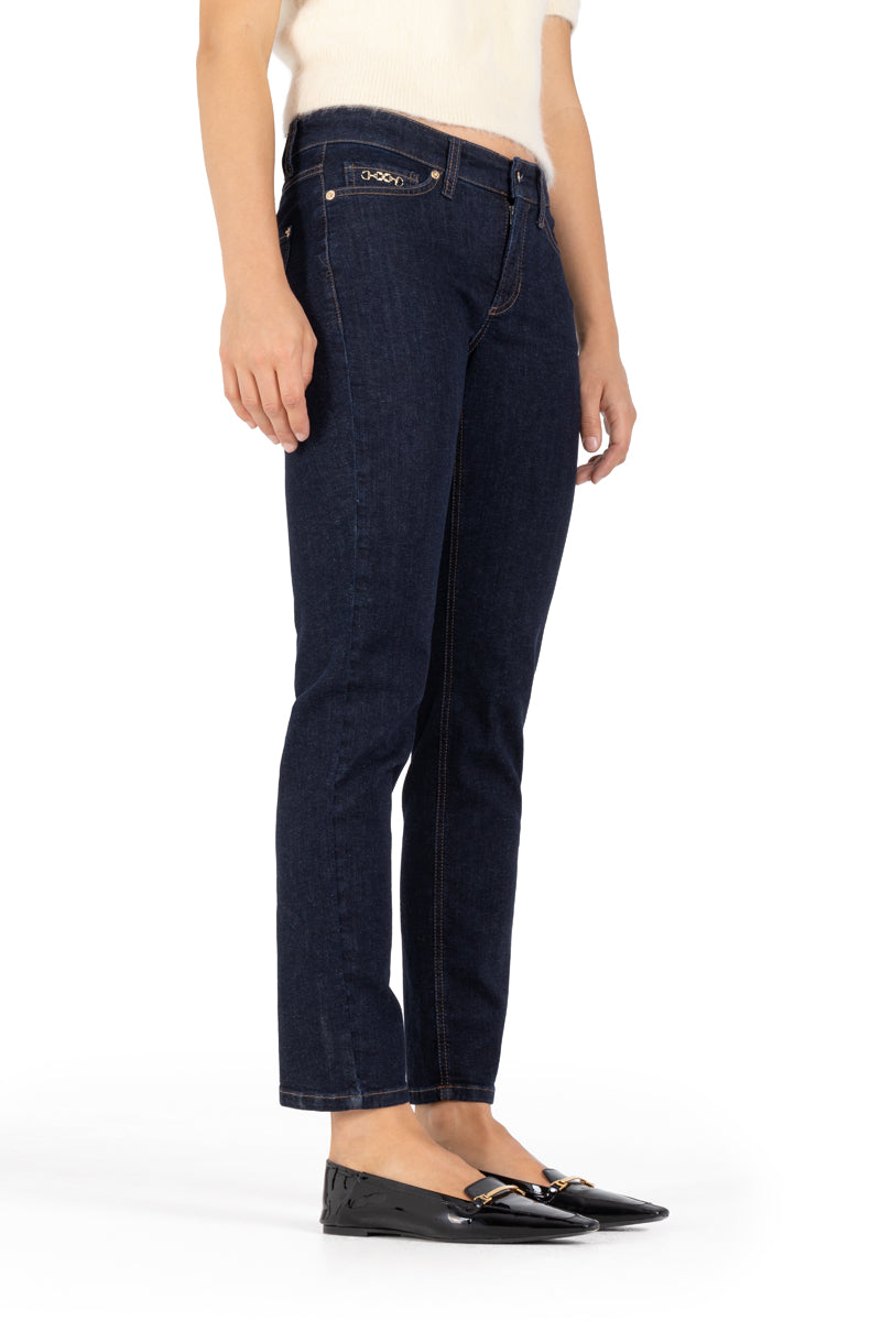 Pantalon Cambio Bleu Foncé (Piper Cropped 9157/5)