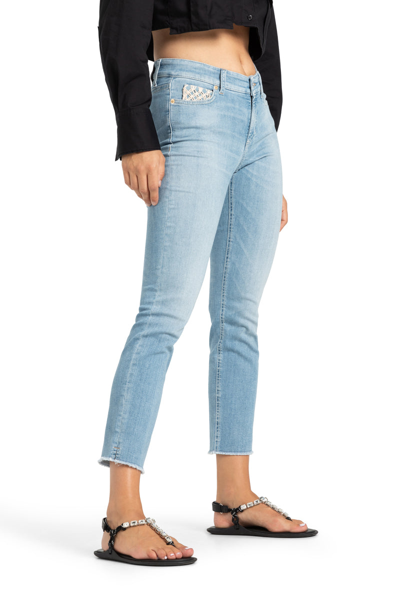 Broek Bleekblauw Cambio ( 9182 008334/5150 )