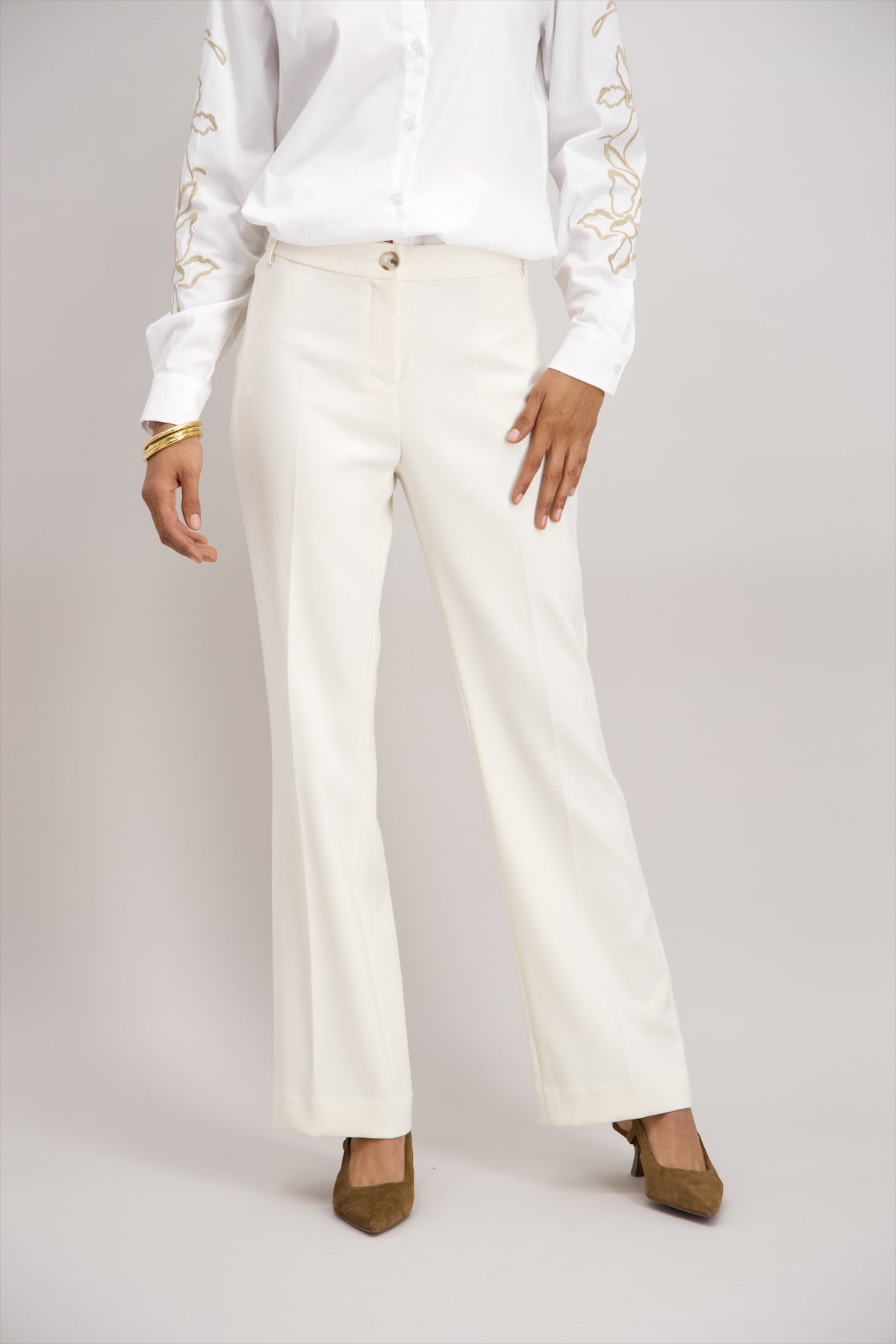 Pantalon Écru Signe Nature ( 944107/1 )