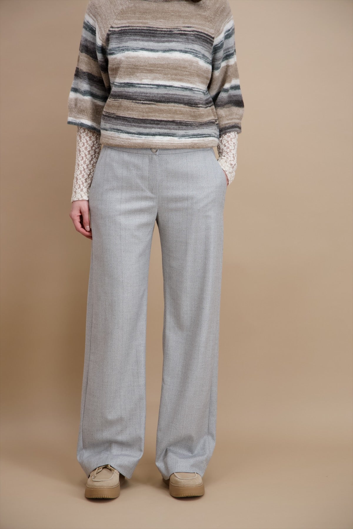 Broek Bleekgrijs Signe Nature ( 944155/7 )