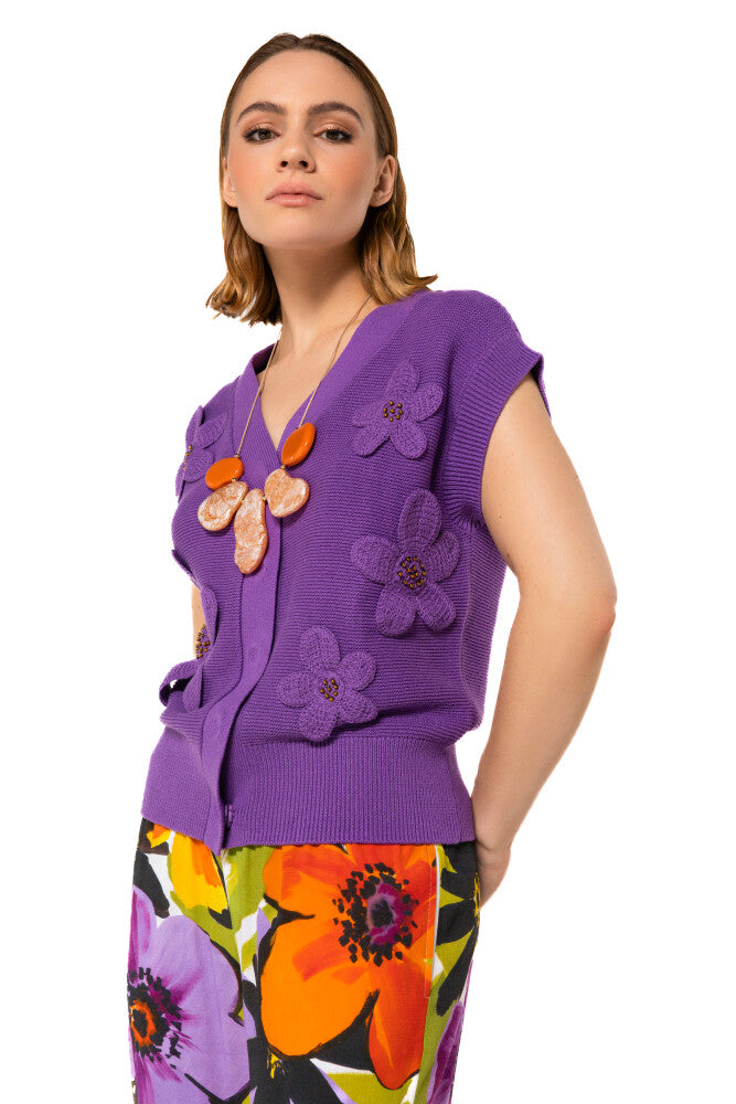 Giletpull Lavendel Caroline Biss ( 1291/41 )