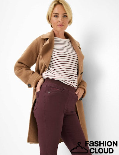 Broek Aubergine Raphaela (Brax) ( Pamina 600/80 )