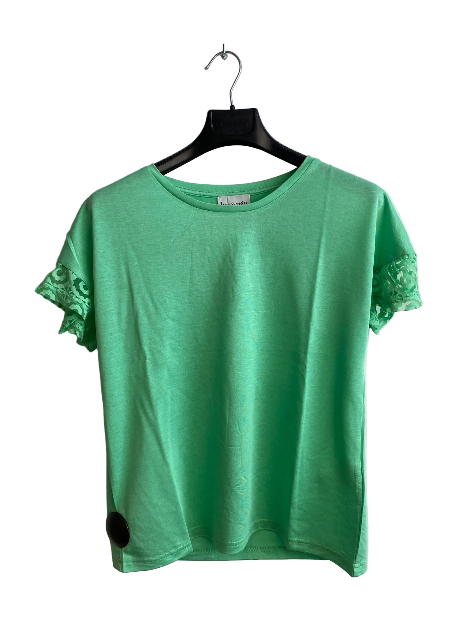 T-shirt vert Leo & Ugo (Tew551/Vert)