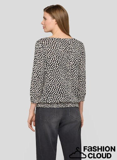 T-Shirt Zwart Rabe ( 115363/6099 )