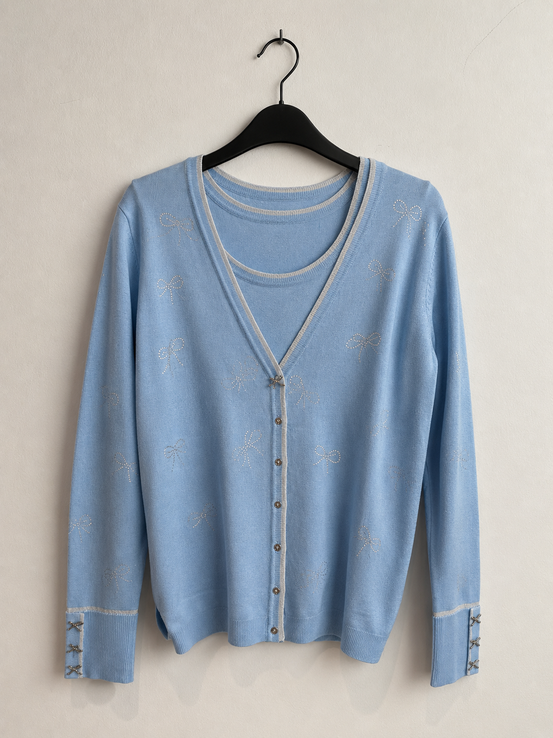 Twinset Bleu clair Leo & Ugo ( Aht120/Lightblue Sil )