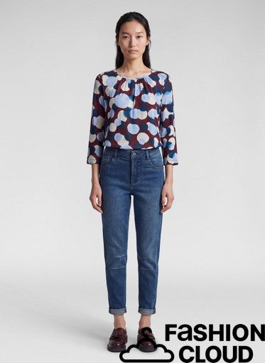 T-shirt bleu avec corbeau ( 114362/7264 )