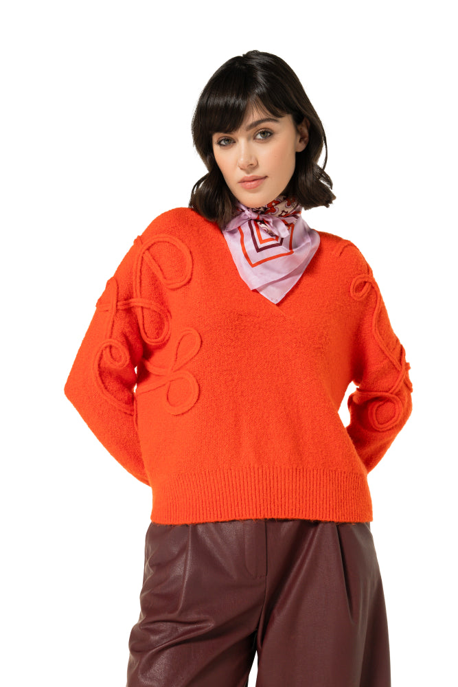 Pull Orange Caroline Biss ( 4234/56 )