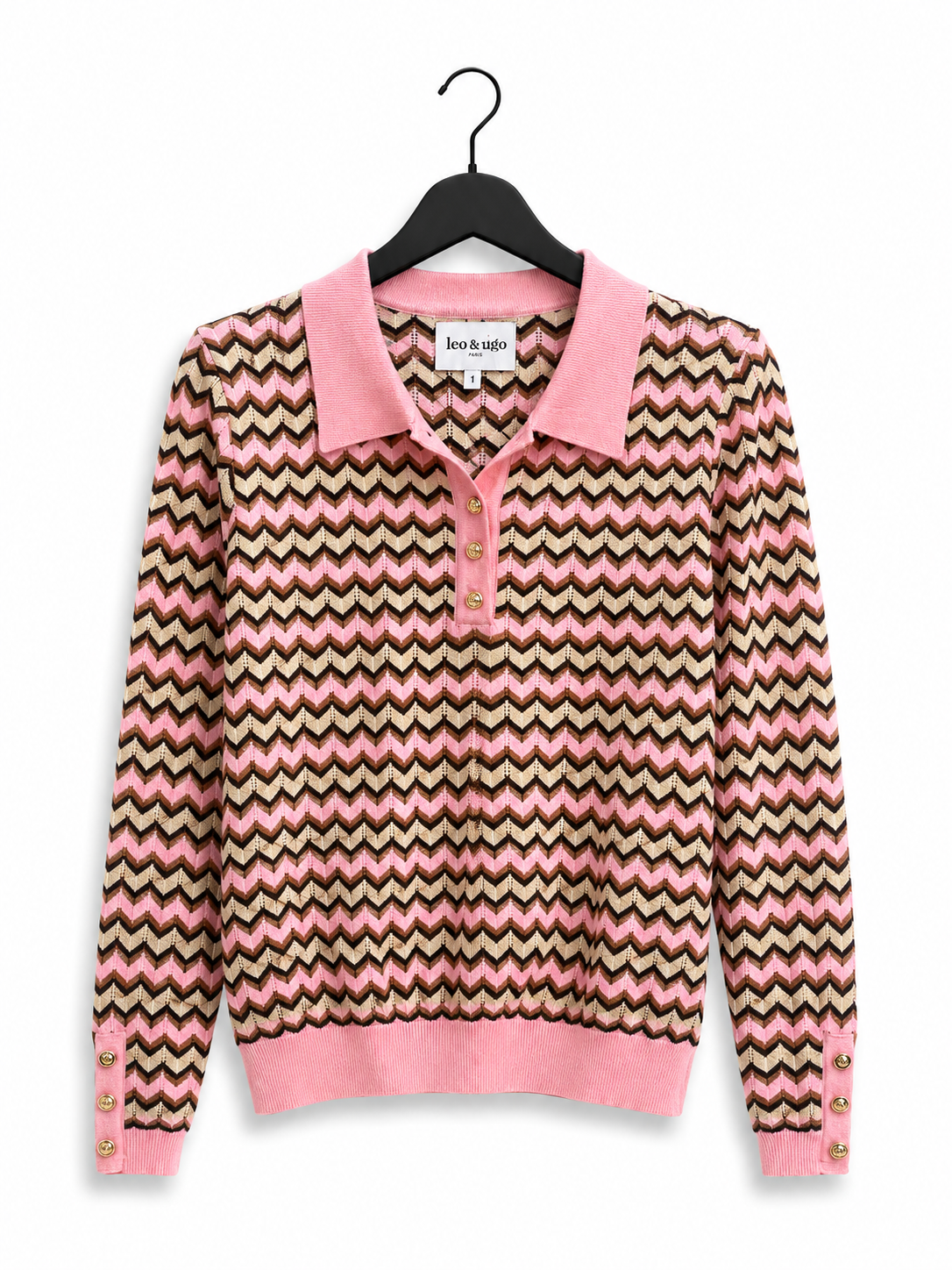 Pull Fuchia Leo & Ugo ( Bh724/Rose )