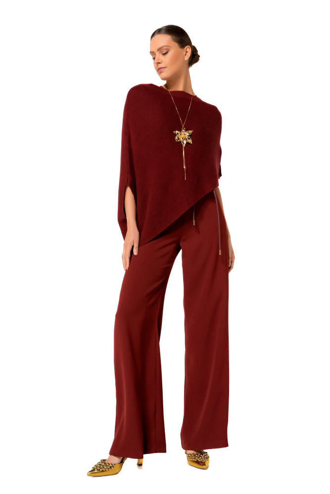 Poncho Bordeaux Caroline Biss ( 4210/53 )