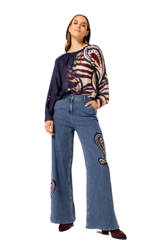 Broek Blauw Caroline Biss ( 4504/24 )