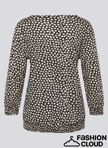 T-Shirt Zwart Rabe ( 115363/6099 )