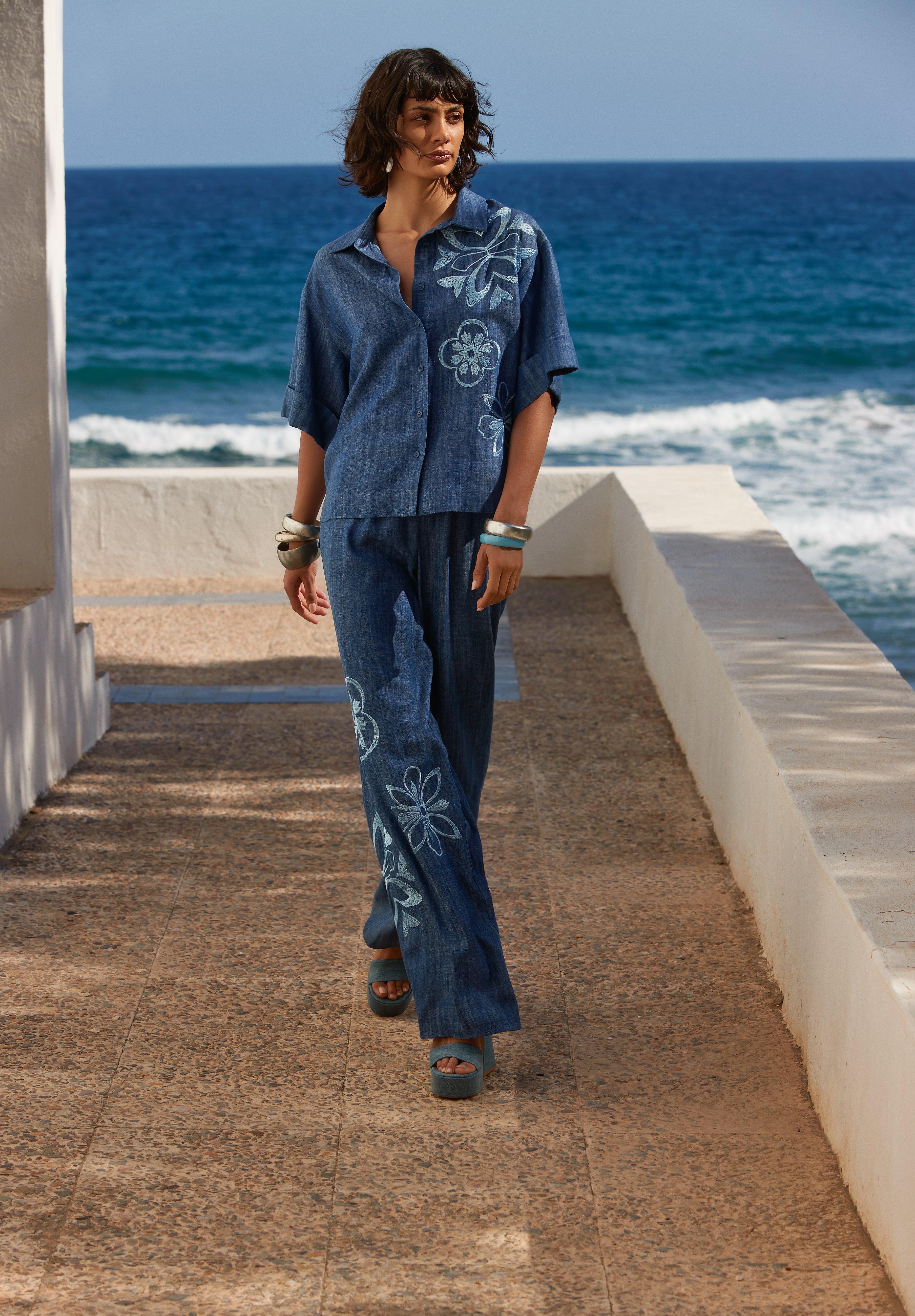 Broek Blauw Atmos Fashion ( 1832 Vieve/Denim )