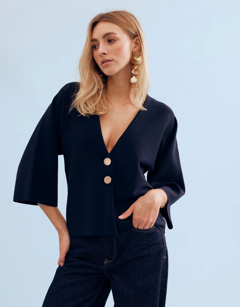 Giletpull Marine Leo & Ugo ( Ae128/Navy Blue )