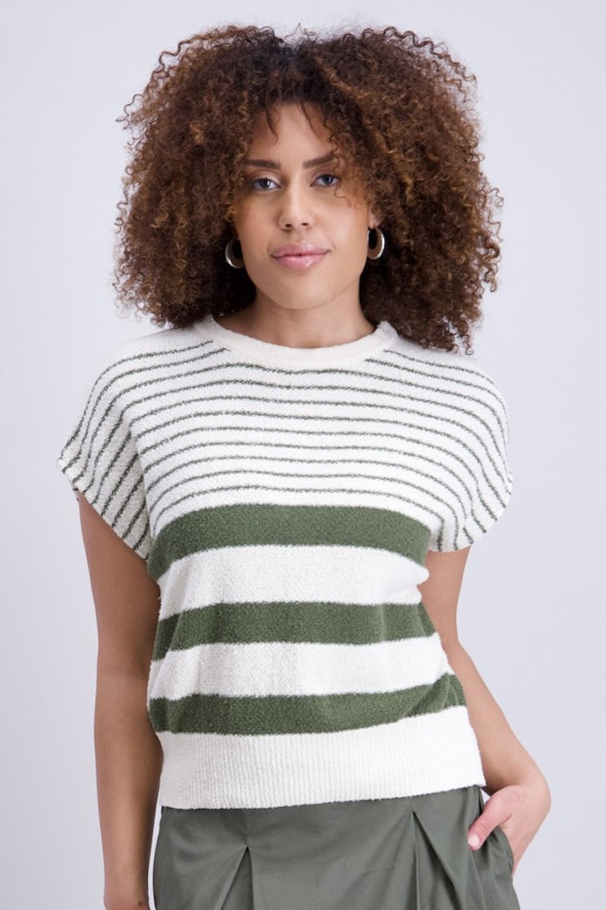 Pull Kaki Signe Nature ( 842195/15 )