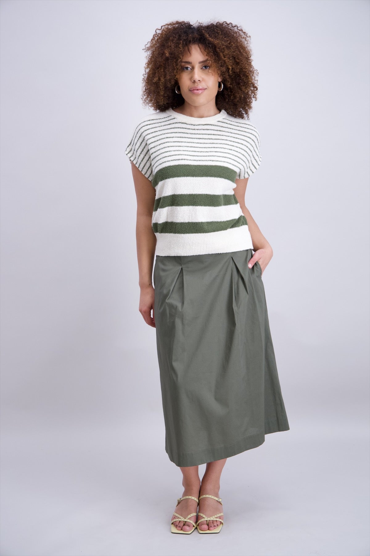 Pull Kaki Signe Nature ( 842195/15 )