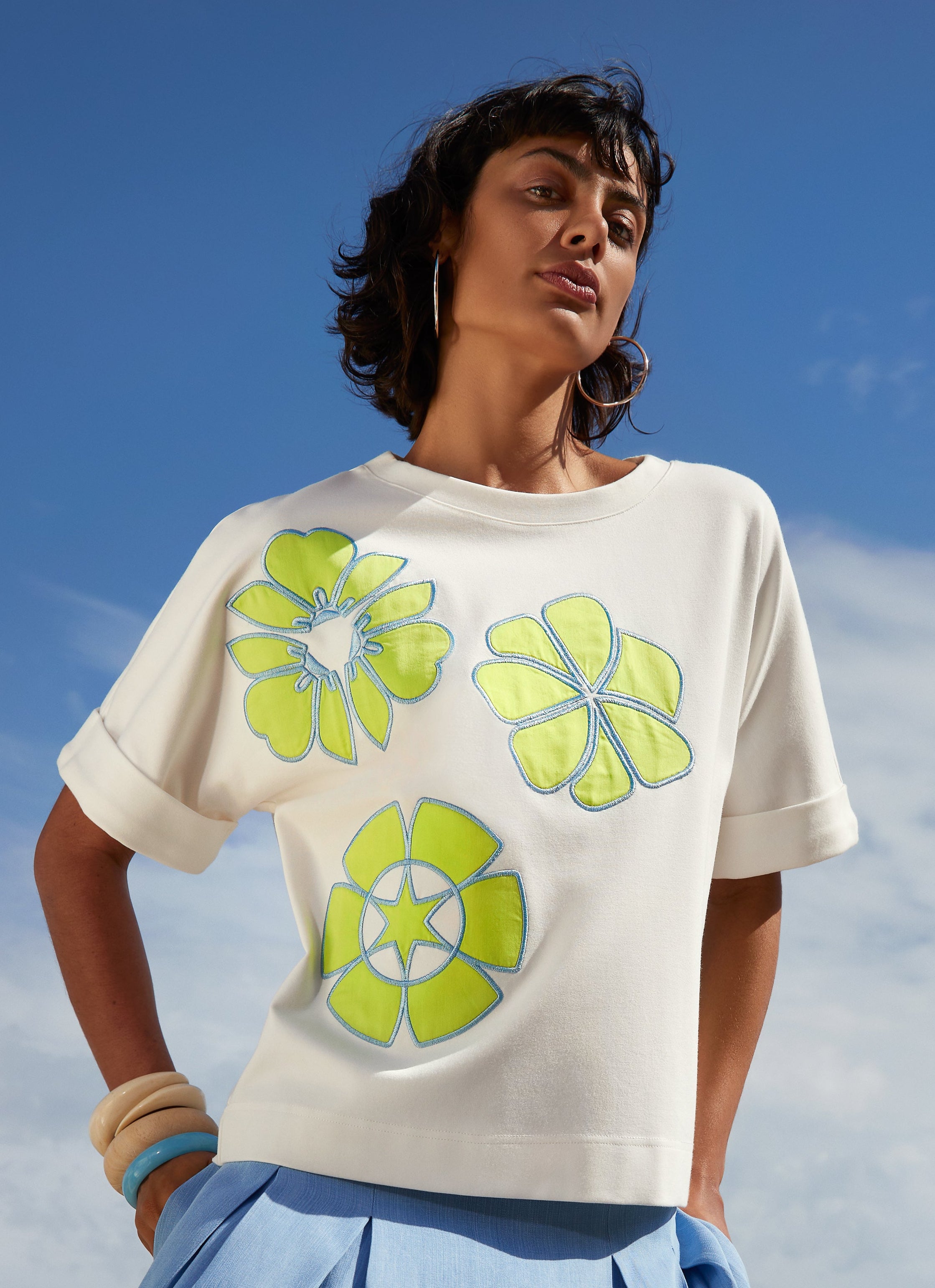 T-Shirt Geel Atmos Fashion ( 1877 Aureel/Shine )