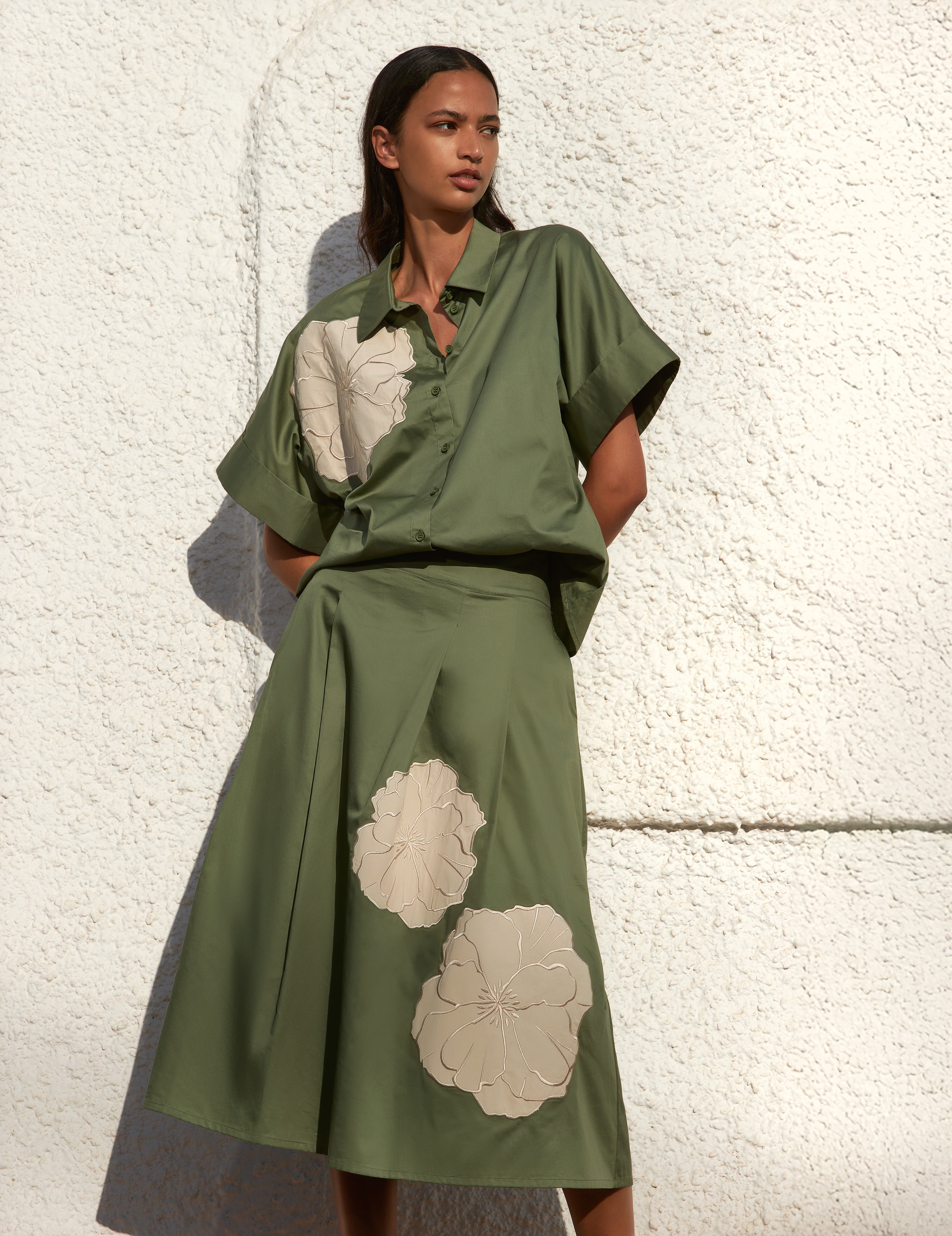 Rok Kaki Atmos Fashion ( 1806 Jace/Kaki )