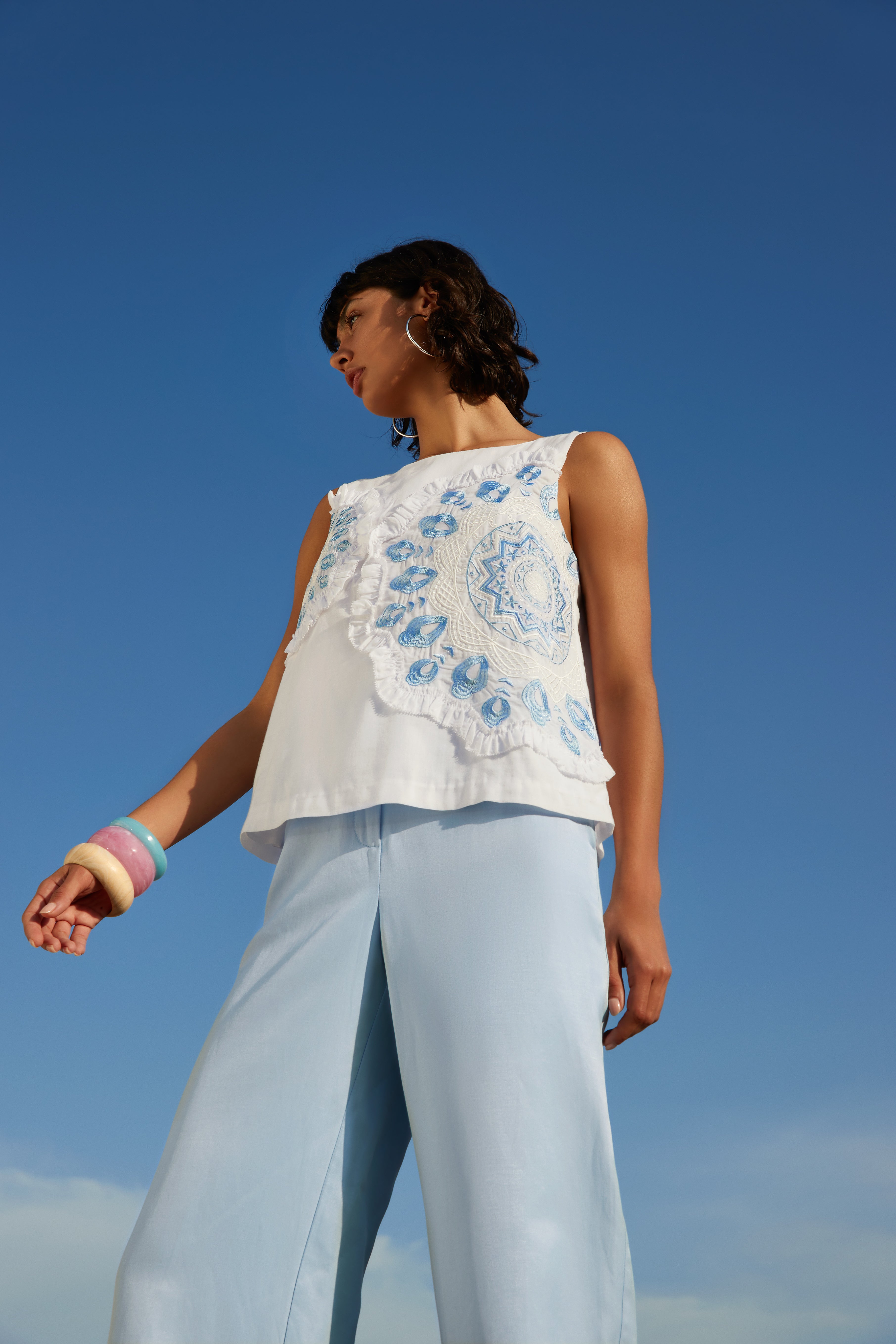 Bloes Bleekblauw Atmos Fashion ( 1810 Cerina/Ecru )