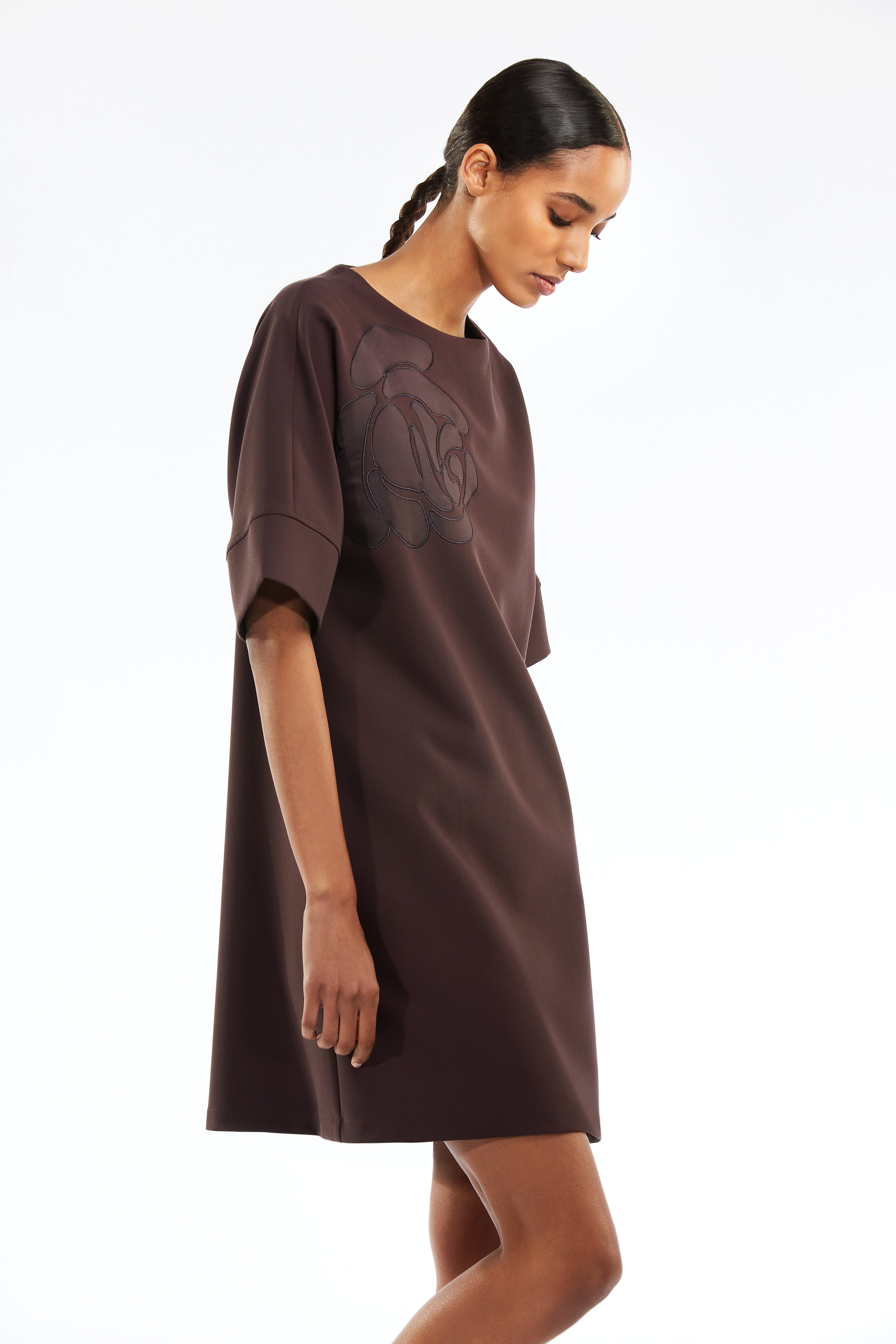Robe Marron Atmos ( 1669 Satine/Marron )