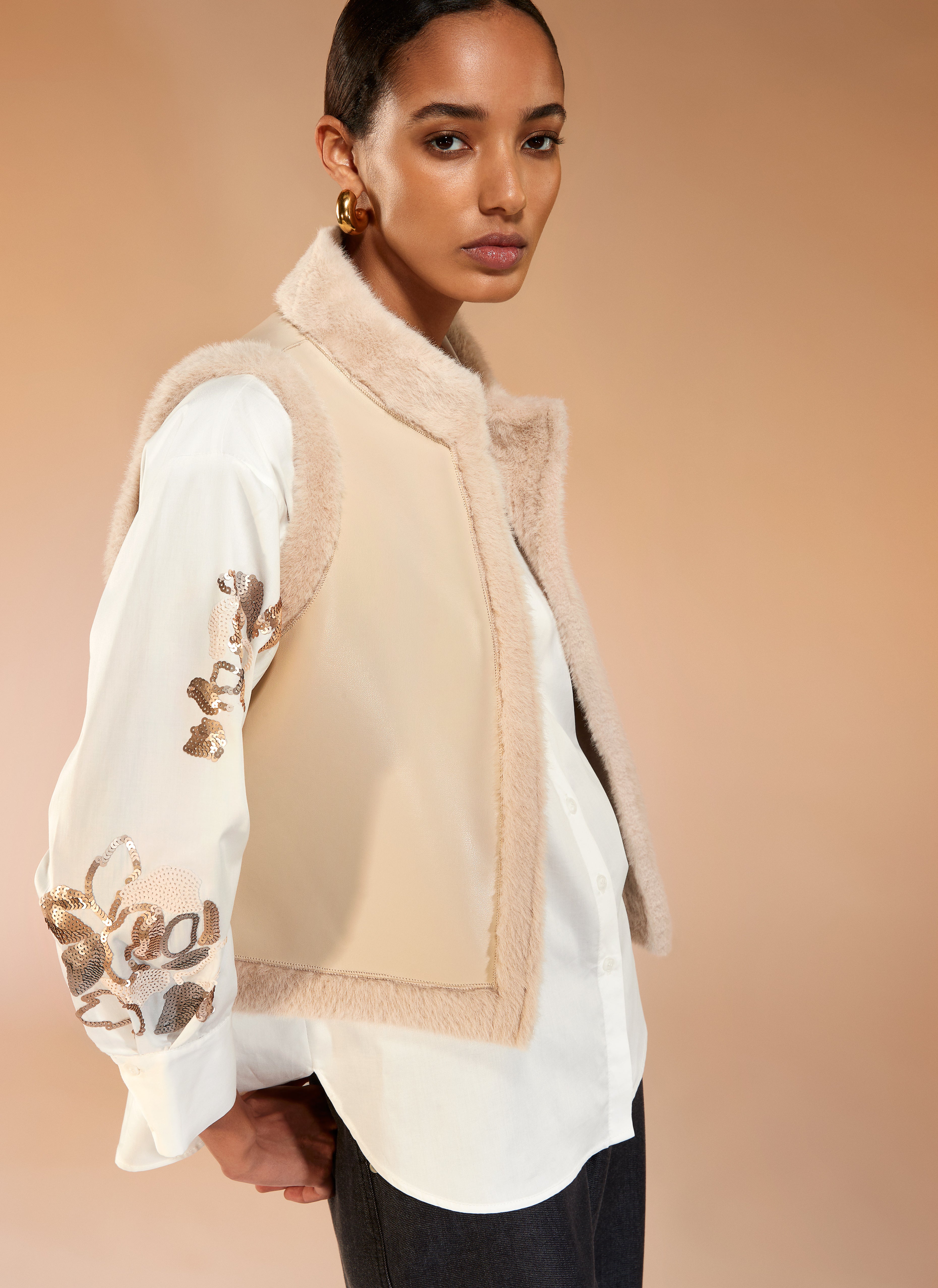 Gilet Beige Atmos ( 1689 Rae/Greige )