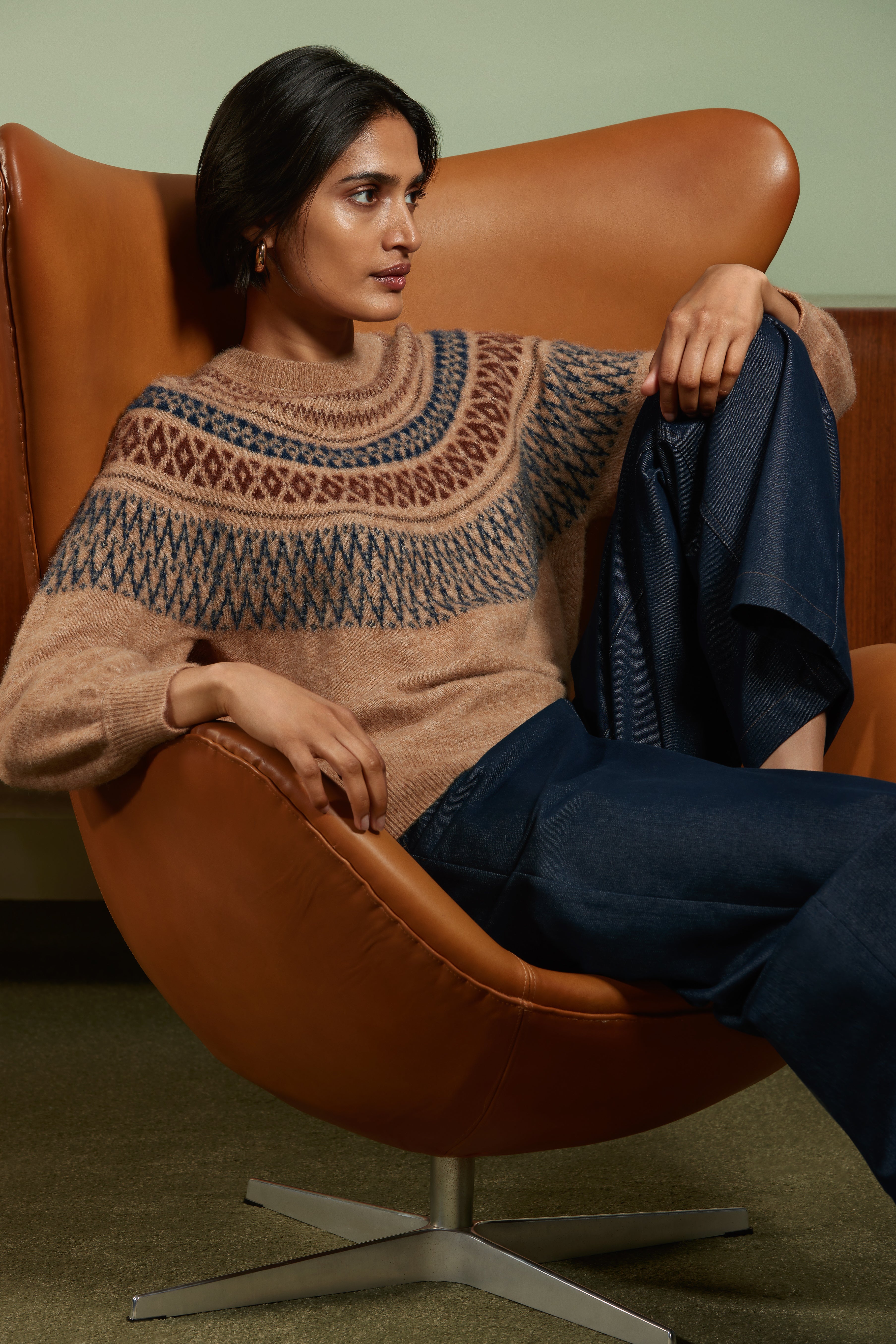 Broek Blauw Atmos Fashion ( 2416 Aela/Indigo )