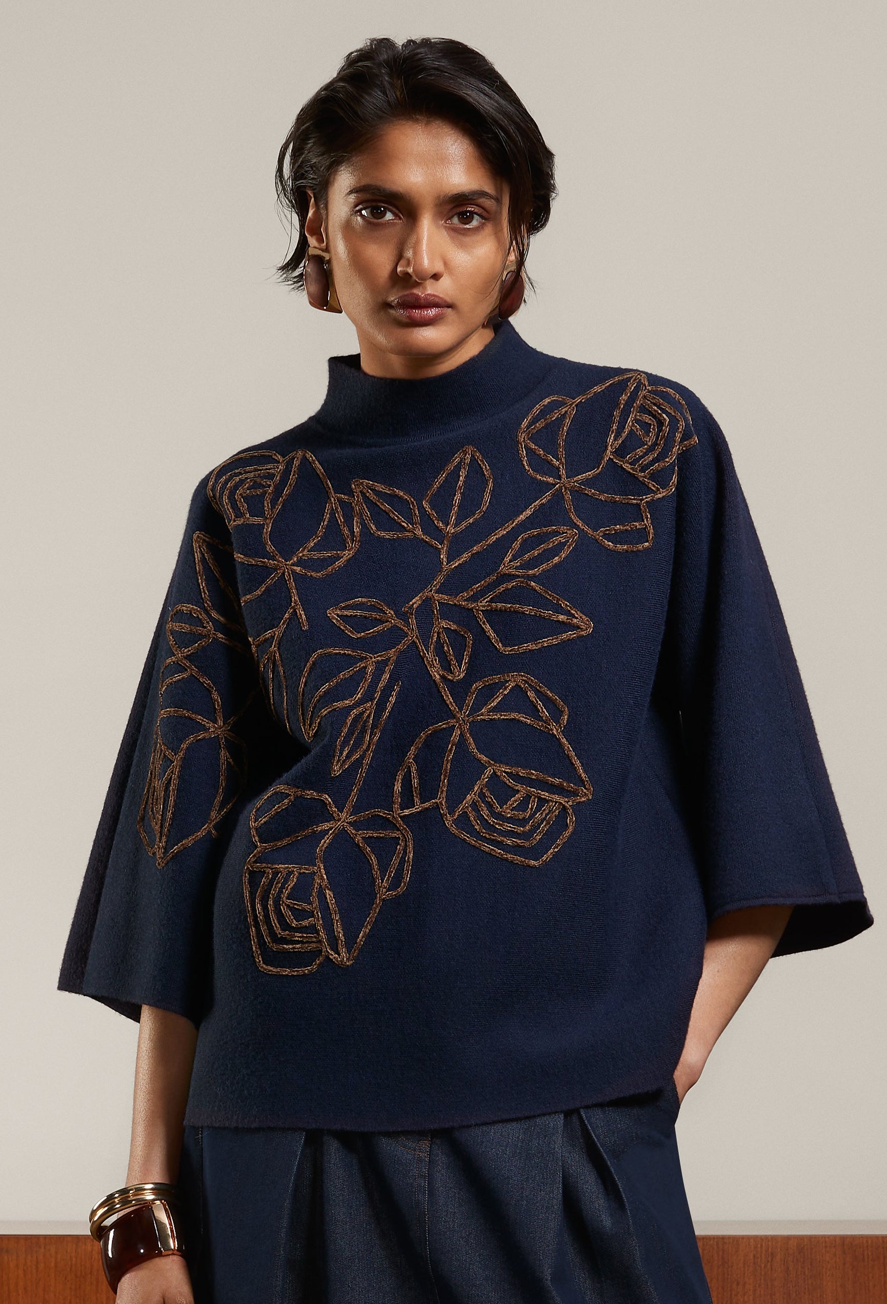 Pull bleu Atmos Fashion ( 2420 Bette/Wood )