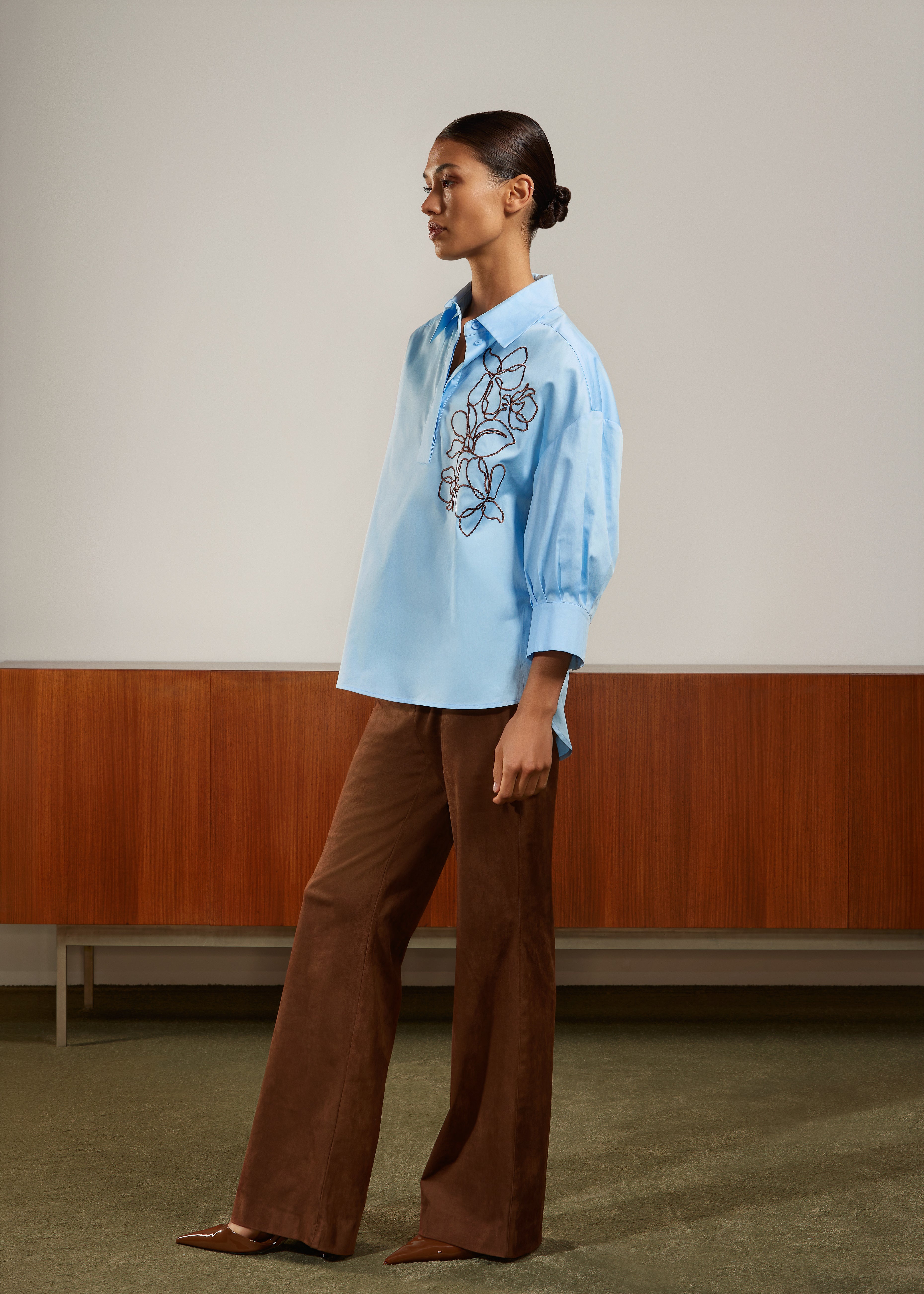 Pantalon Cognac Atmos Fashion ( 2409 Liria/Cognac )