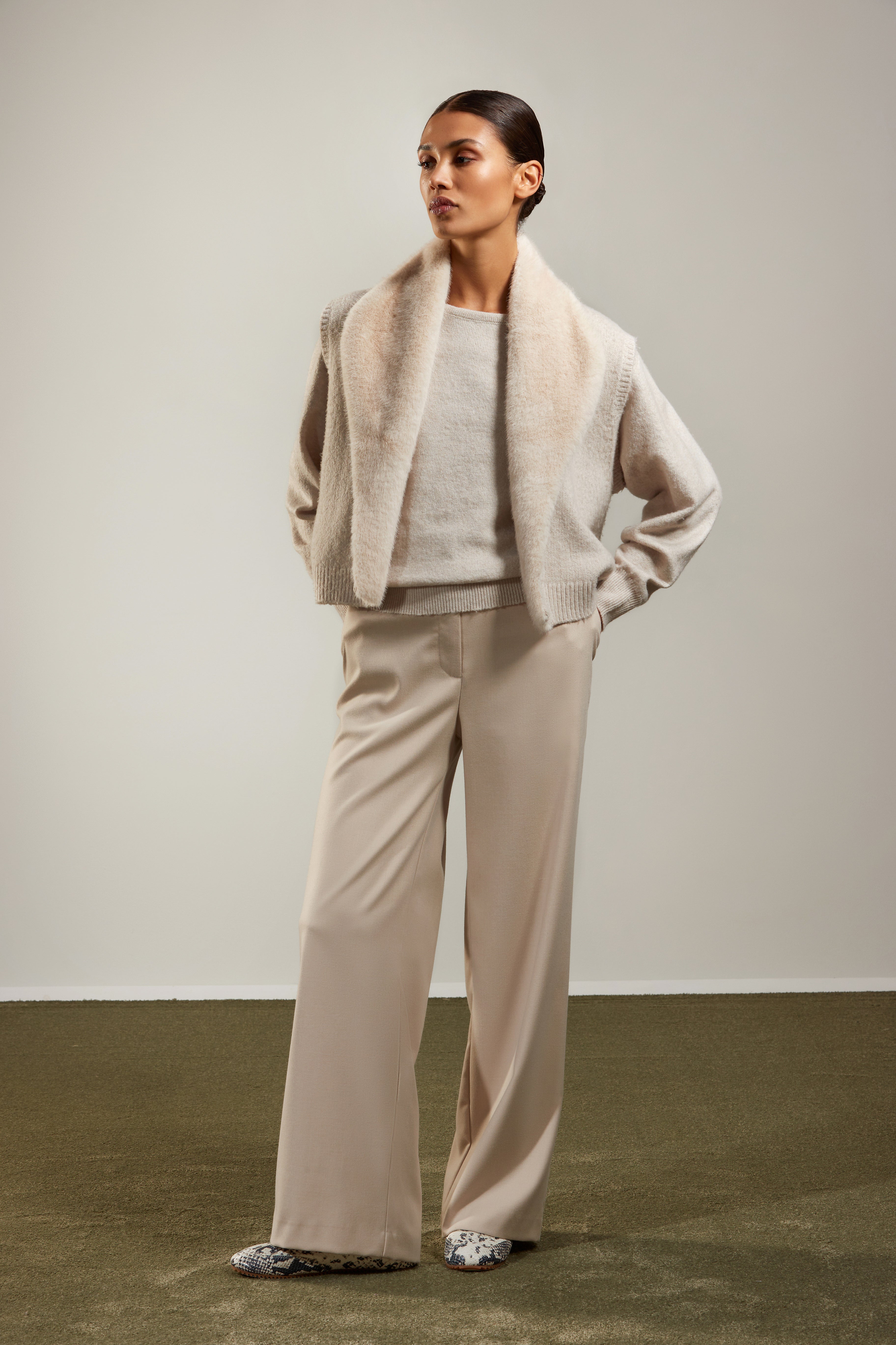 Pull Beige Atmos Fashion ( 2422 Senze/Beige )