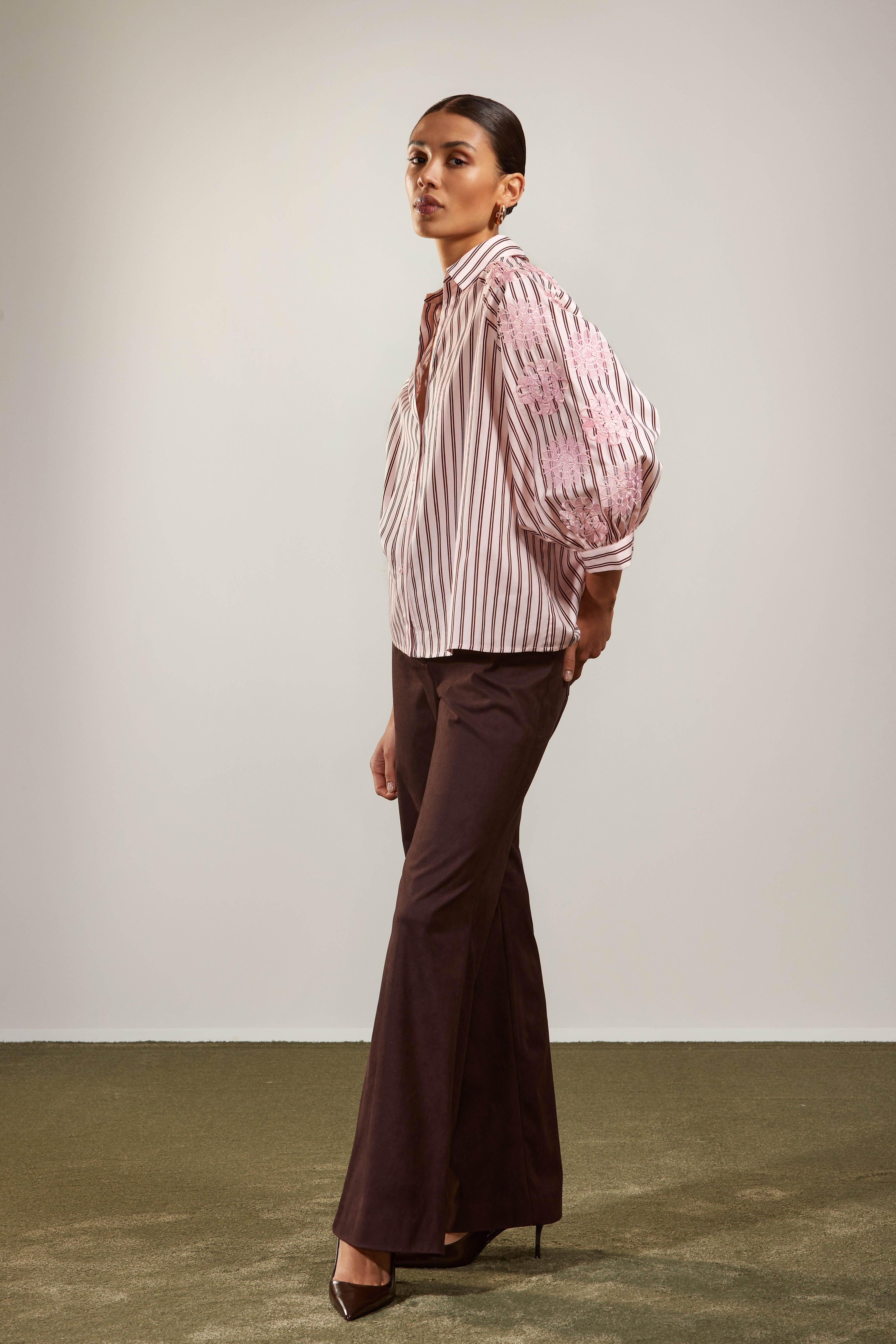 Pantalon Marron Atmos Fashion ( 2409 Liria/Marron )