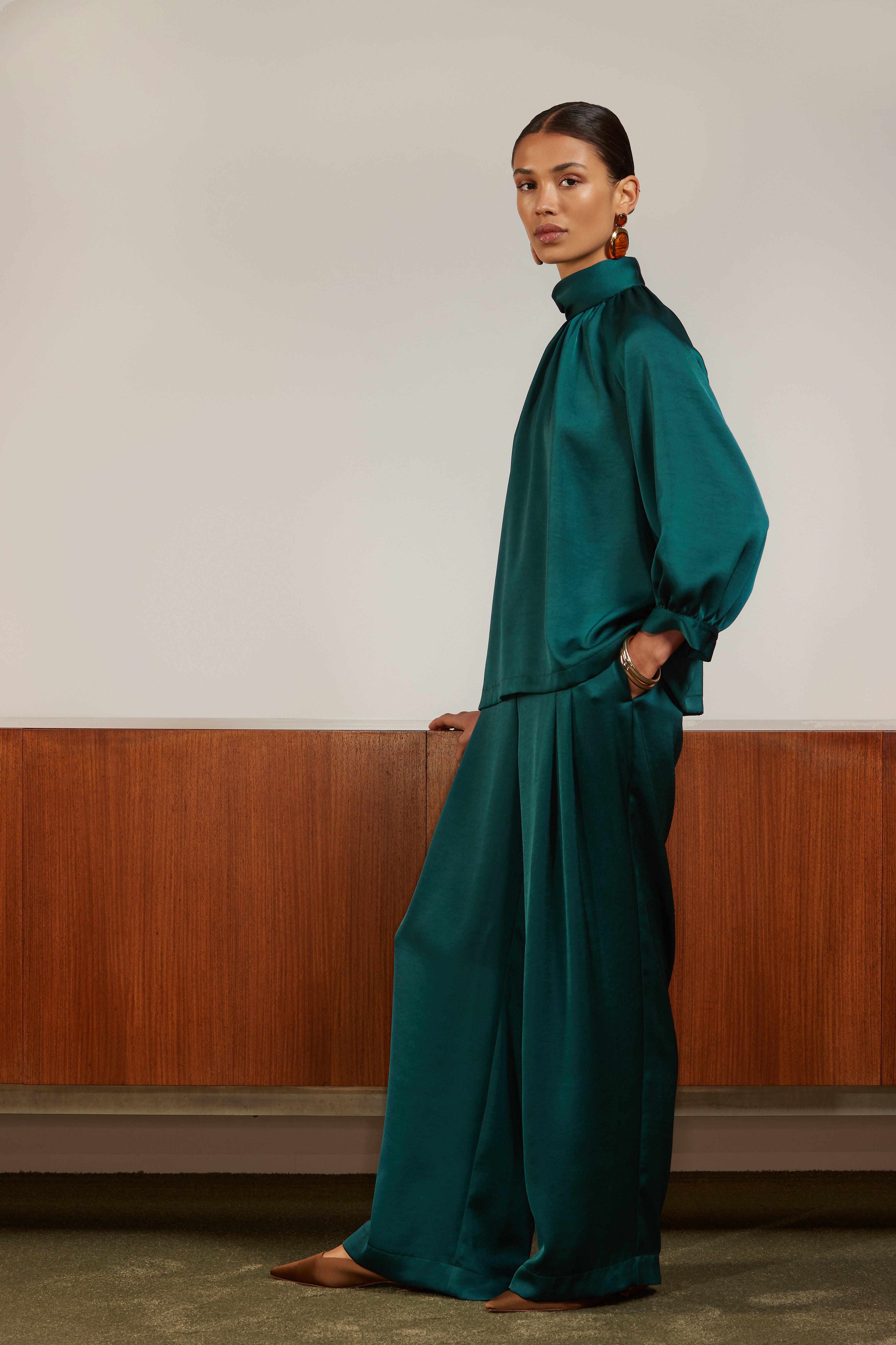 Broek Groen Atmos Fashion ( 2078 Inda/Forest )