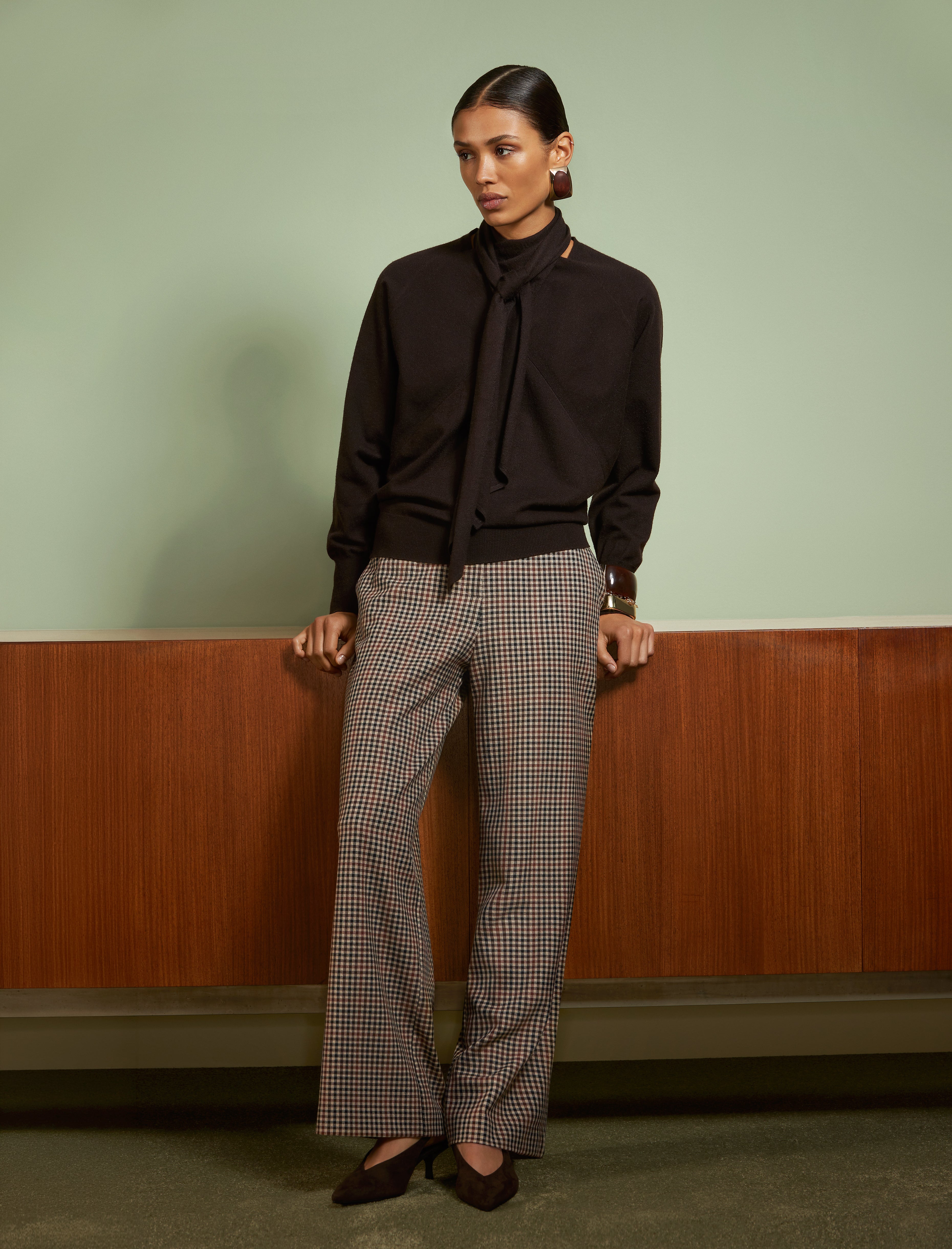 Broek Cognac Atmos Fashion ( 2089 Abbie/Wood )