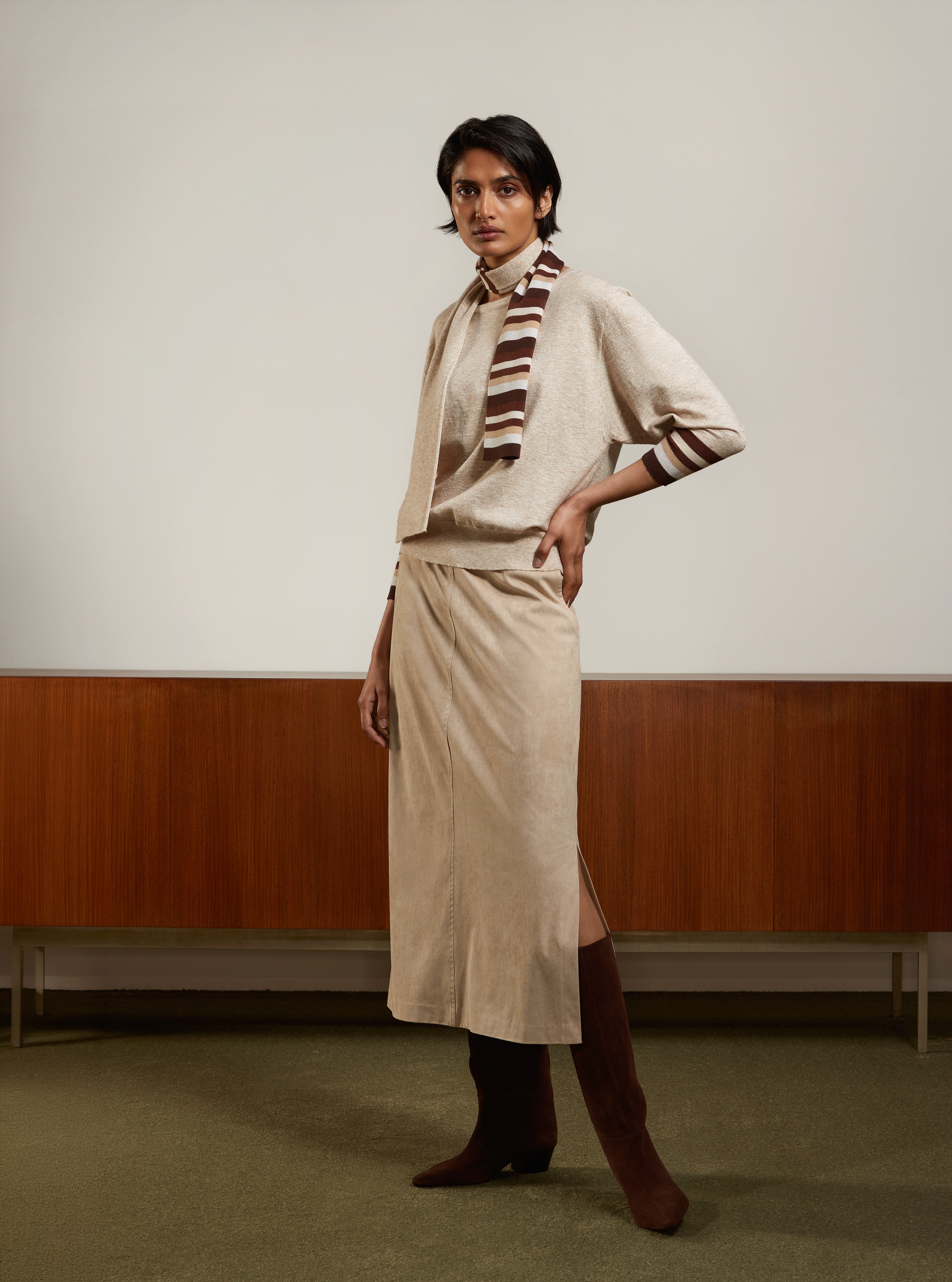Pull Beige Atmos Fashion ( 2462 Sija/Nature )