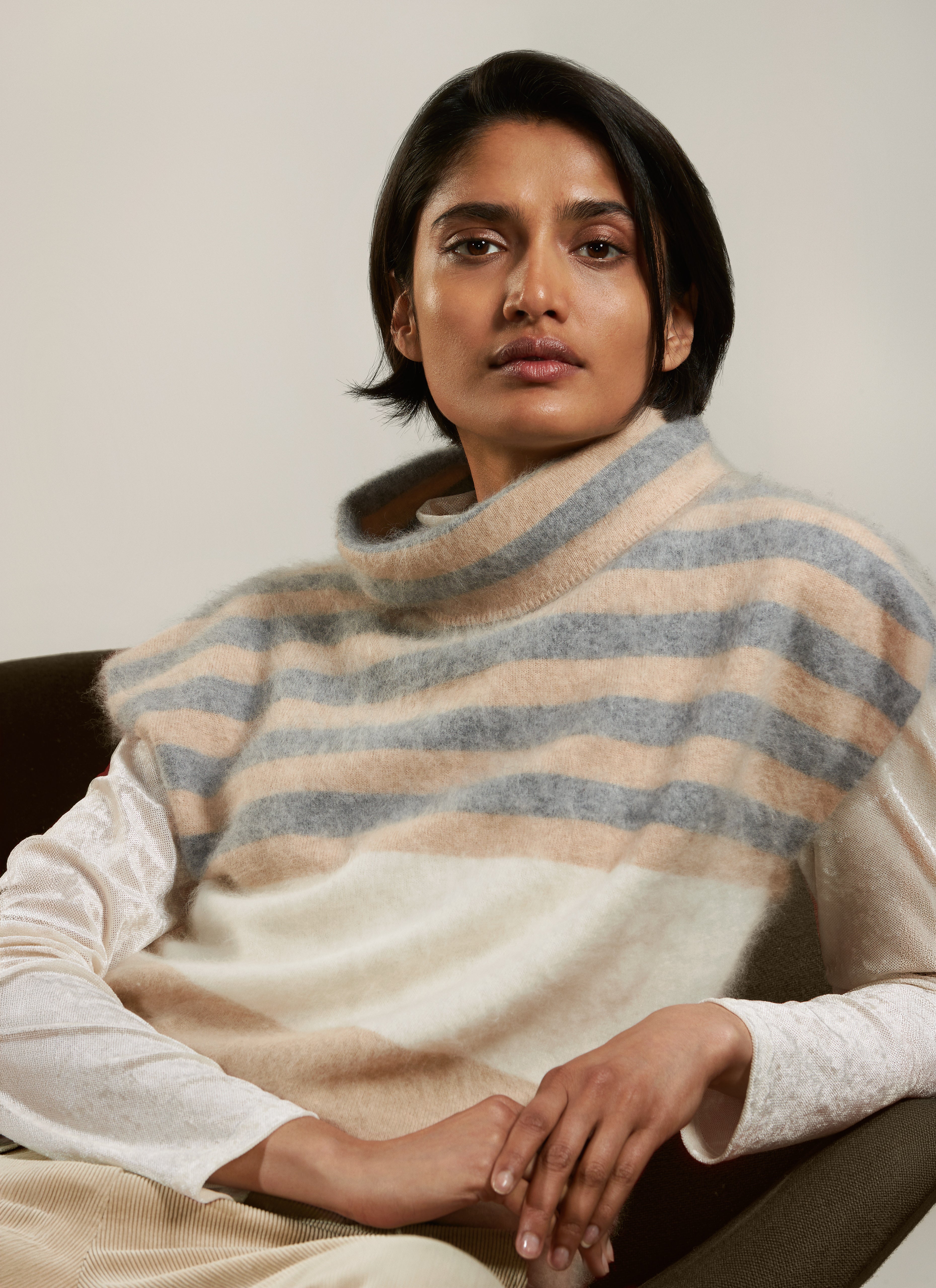 Pull Ecru Atmos Fashion ( 2203 Melz/Snow )