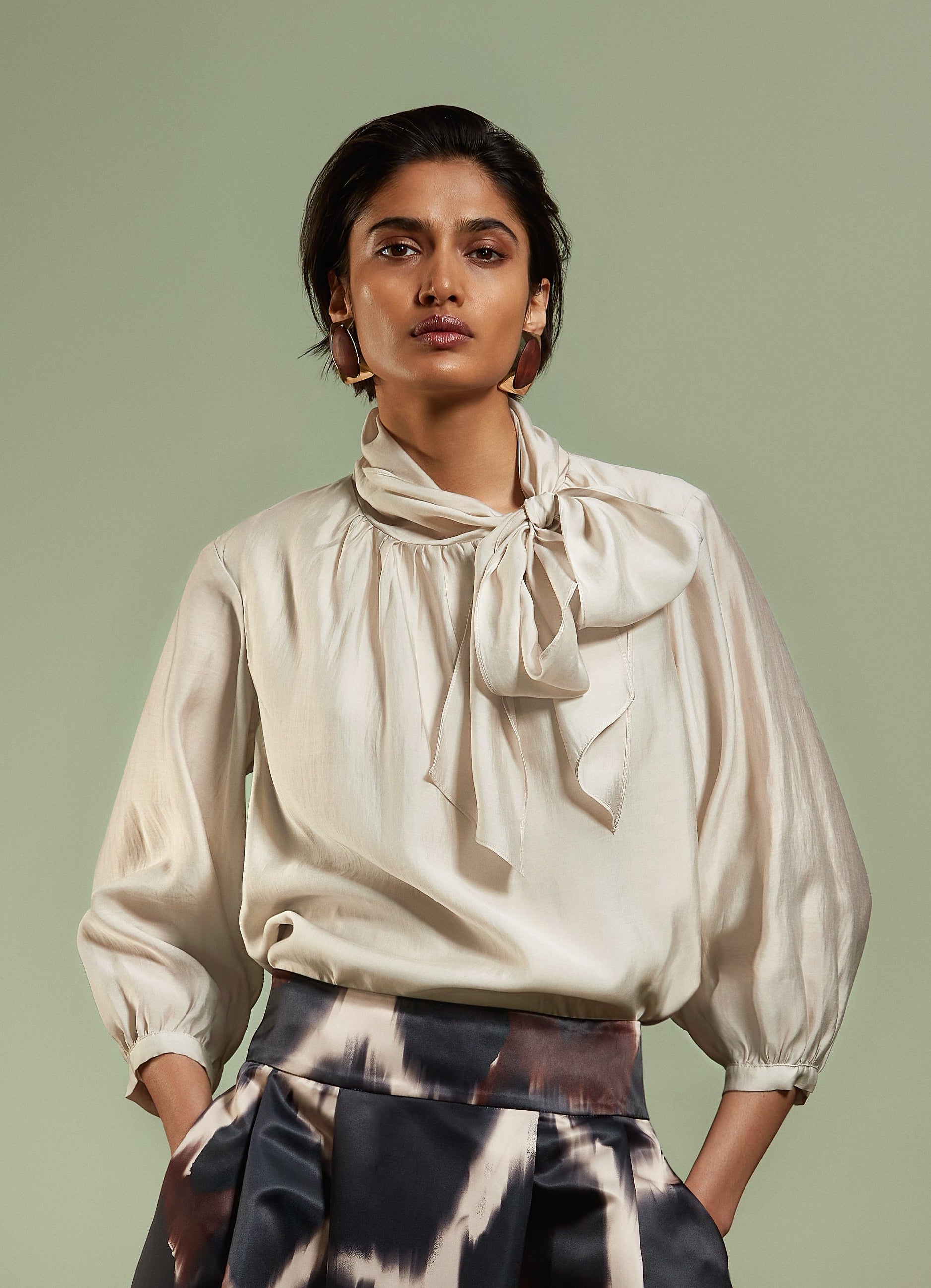 Blouse Beige Atmos Fashion ( 2442 Vesper/Greige )