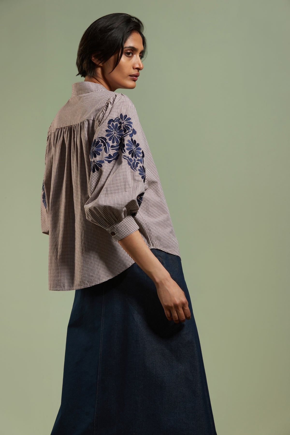 Rok Blauw Atmos Fashion ( 2417 Aela/Indigo )