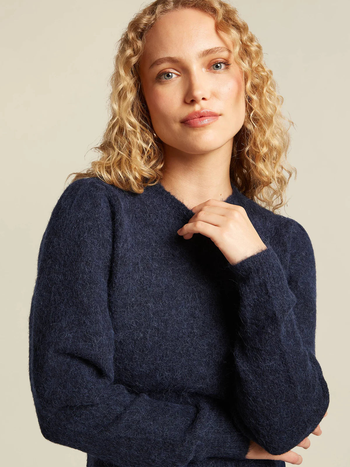 Pull Beaumont bleu foncé (Bailey/5980)