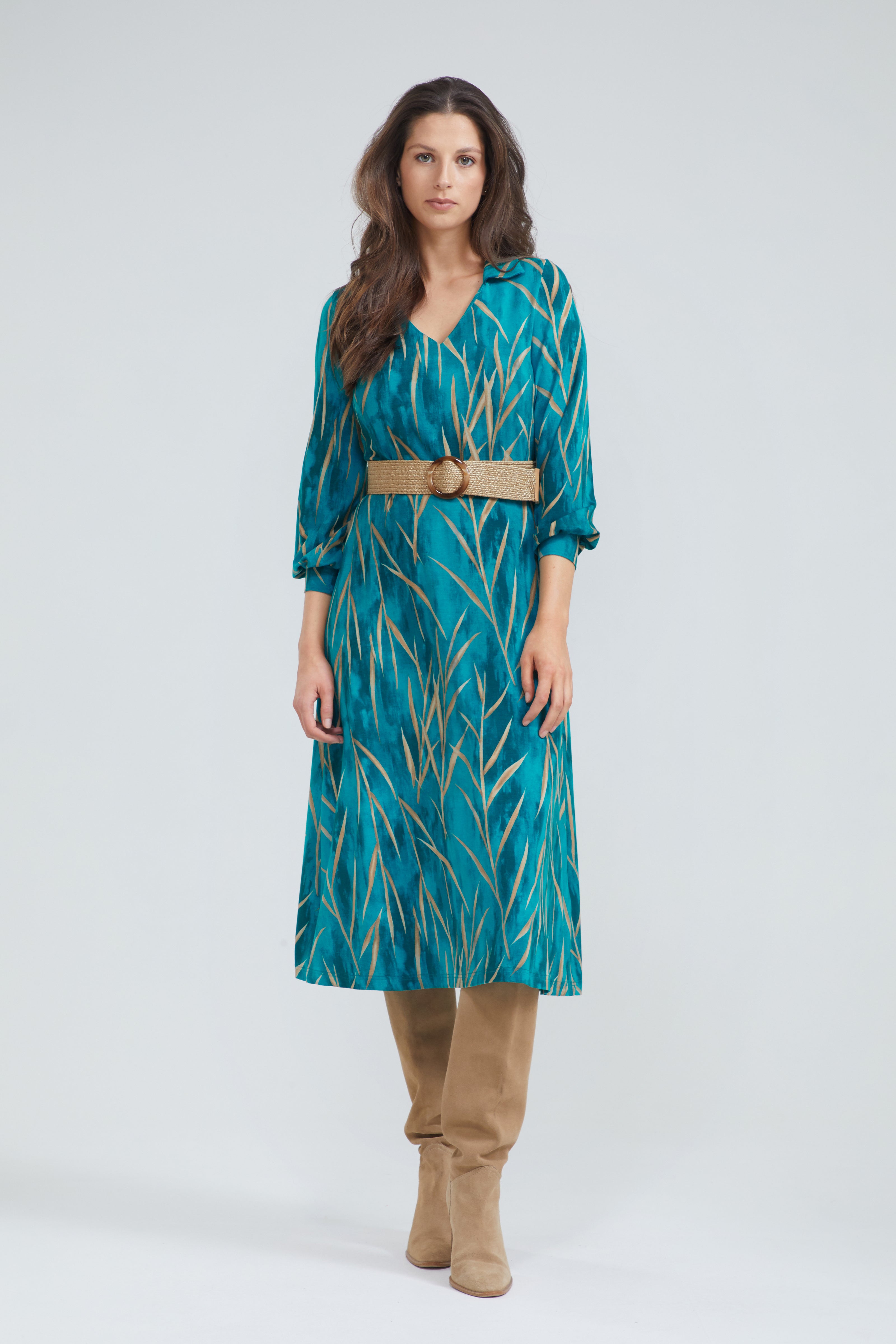 Robe Vert D'Eau Bleu Iv ( Molly/555 )