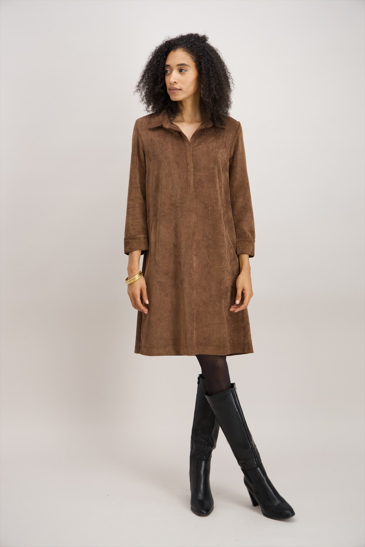 Kleedje Bruin Signe Nature ( 890221/03 )
