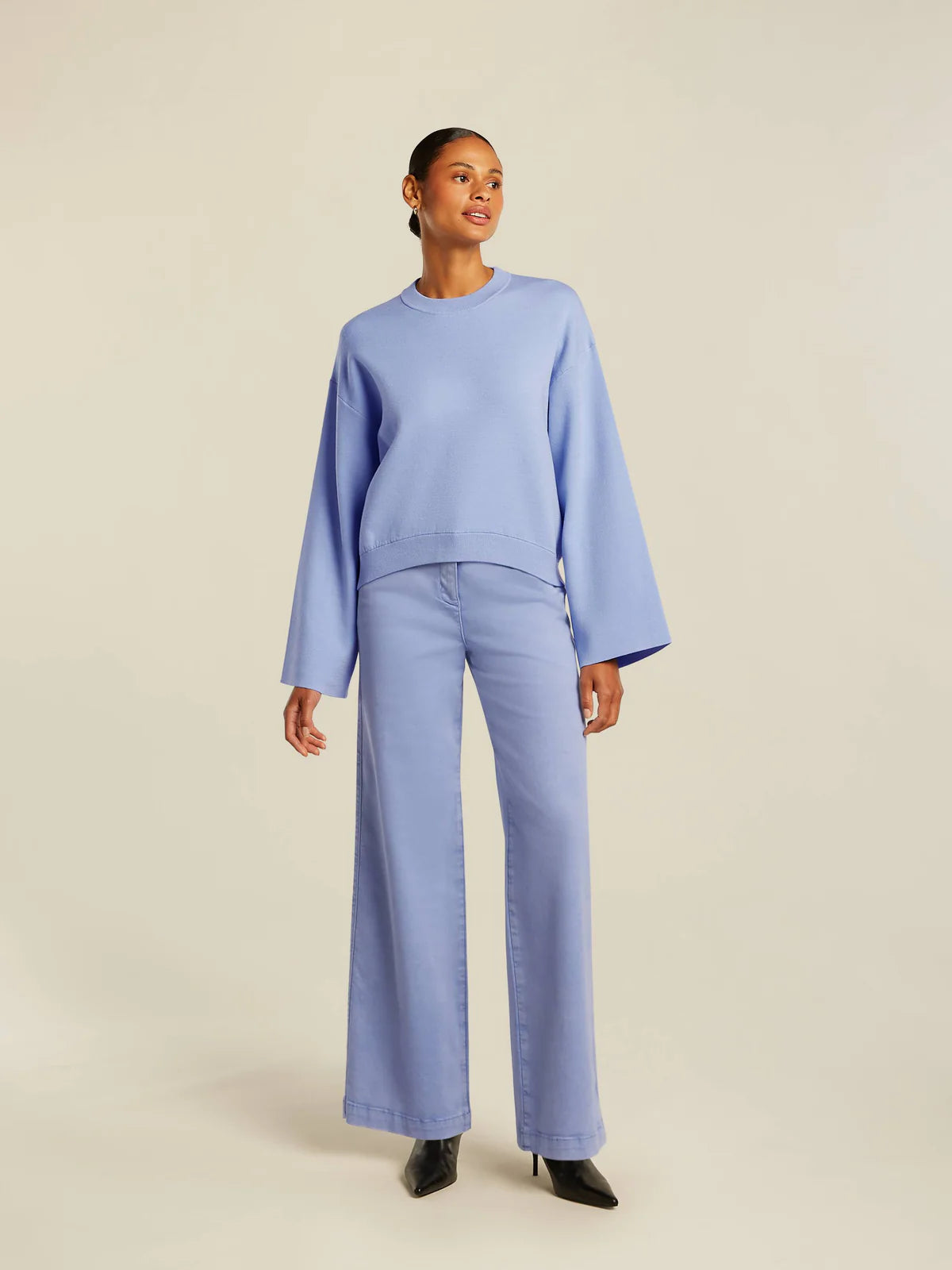 Pull Bleu Pâle Beaumont ( Chita/5470 )