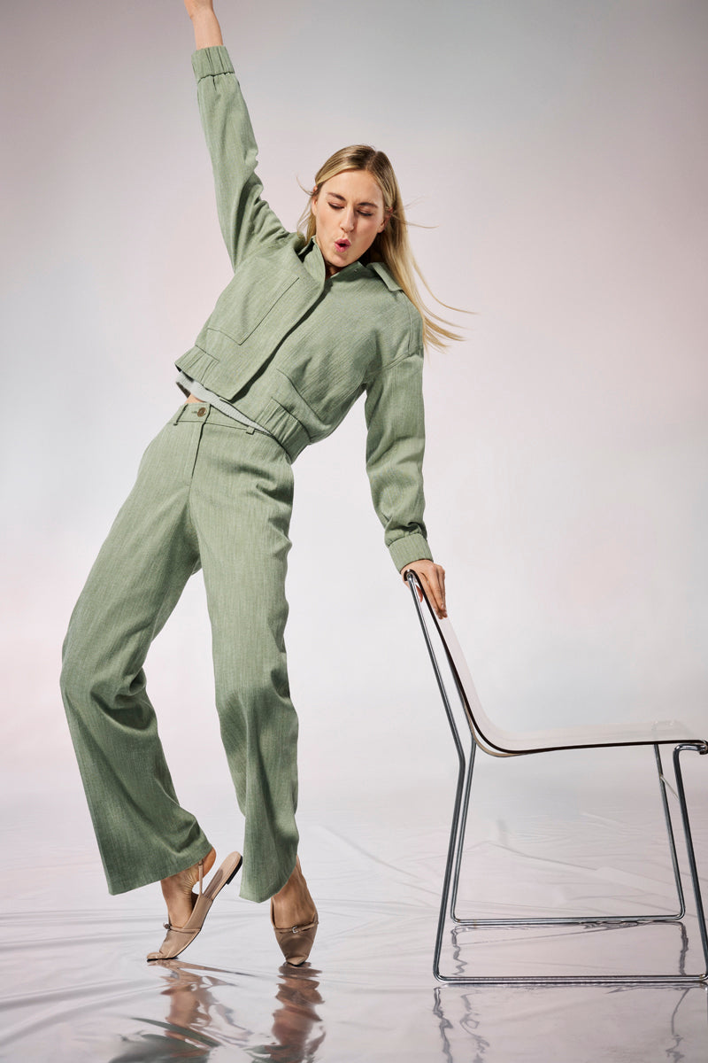 Gilet Vert Marie Mero ( Ja01/178 )