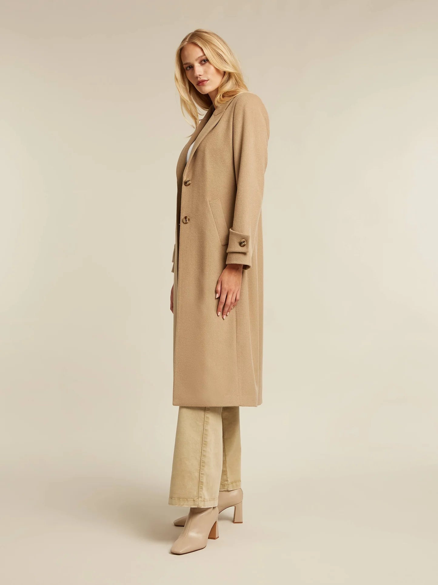 Manteau Camel Beaumont ( Charme/2700 )