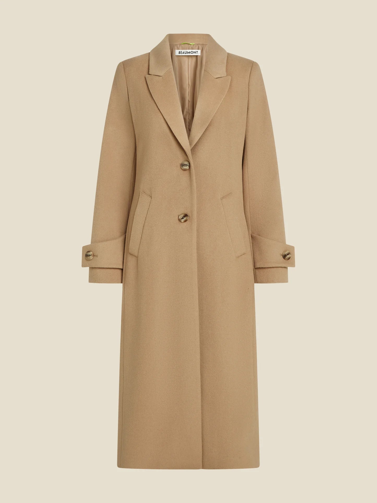 Manteau Camel Beaumont ( Charme/2700 )