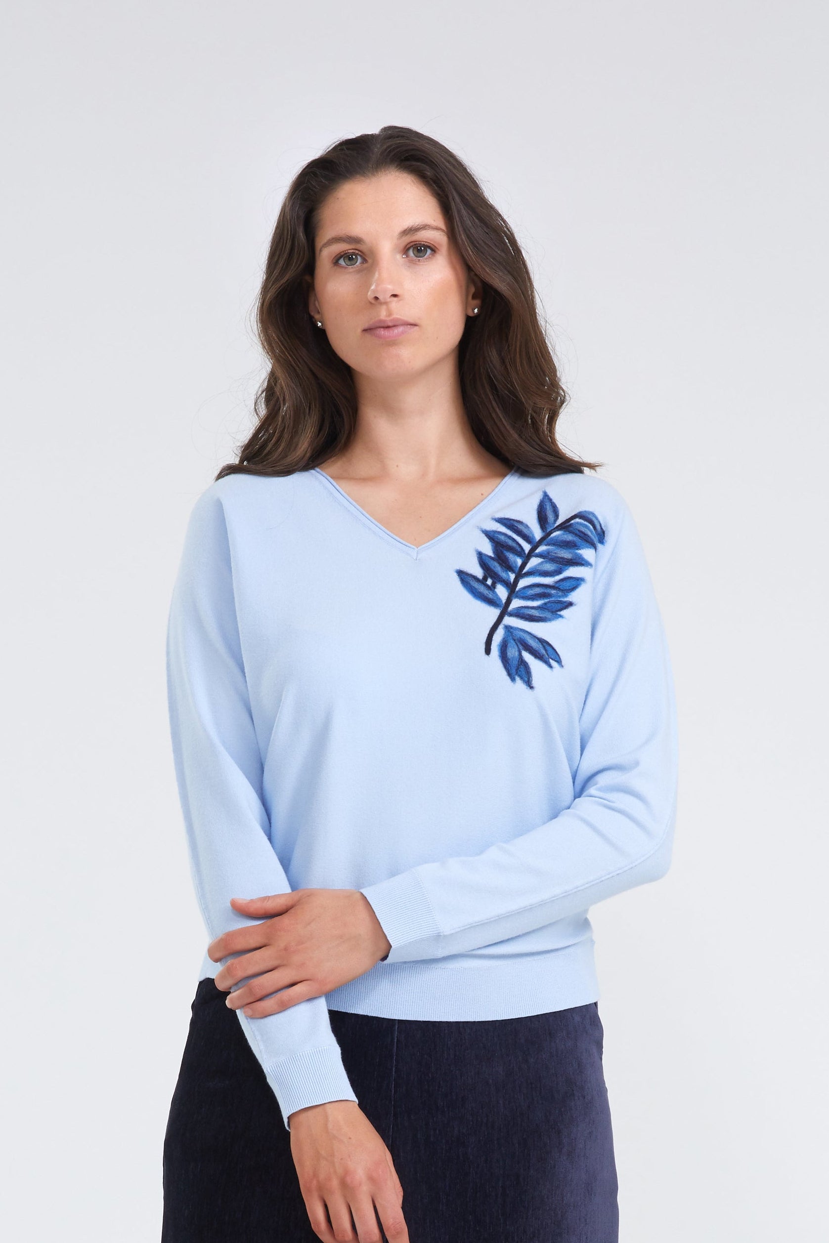 Pull Bleekblauw Blue Iv ( Davina/385 )