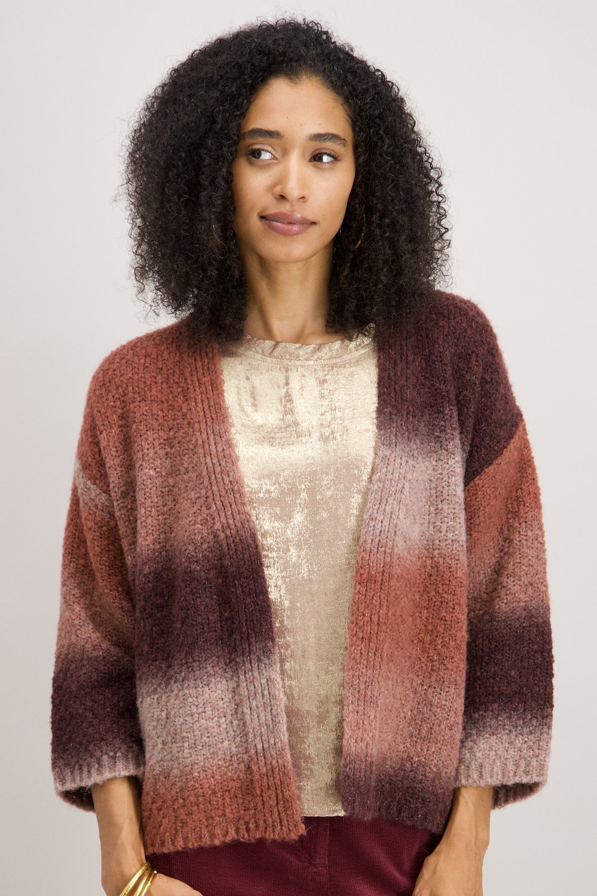 Giletpull Bordeaux Signe Nature ( 843099/14 )